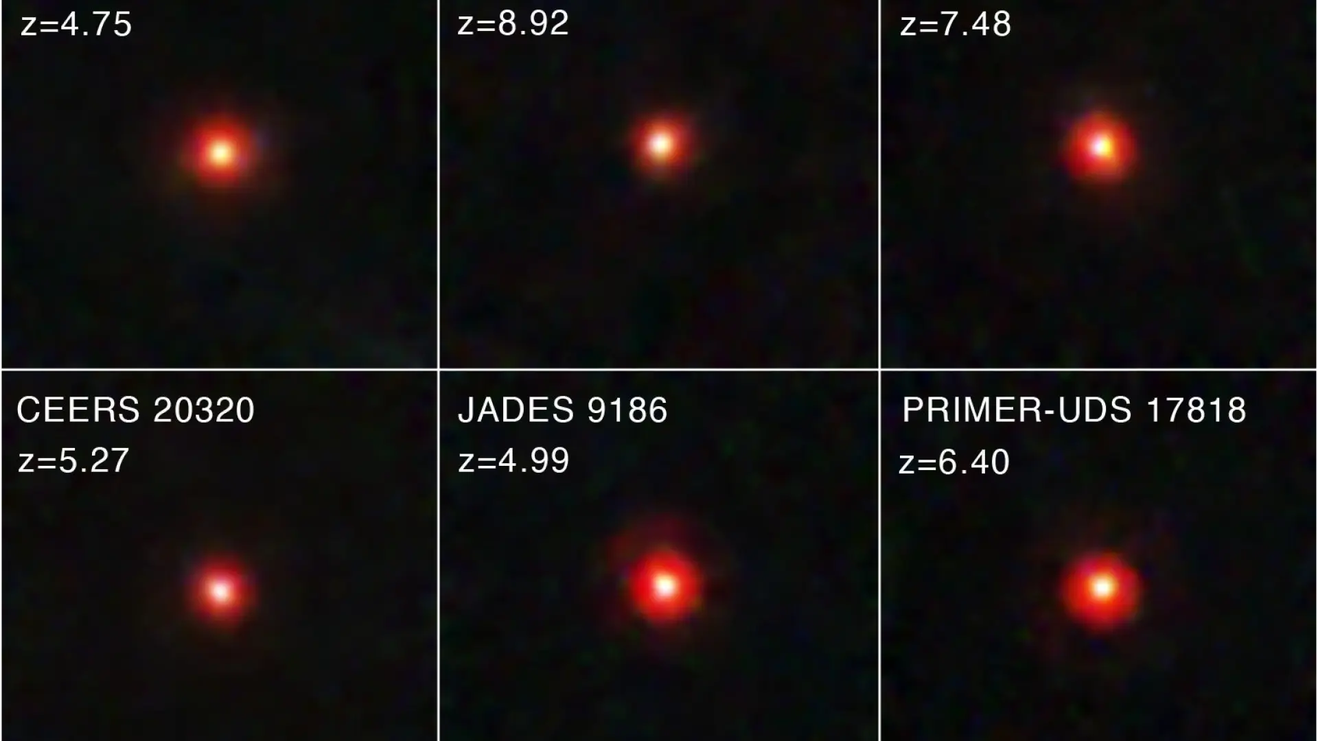 Revelan qué son los misteriosos puntos rojos que captó el James Webb en 2022 en el universo primitivo: algo nuevo para la ciencia