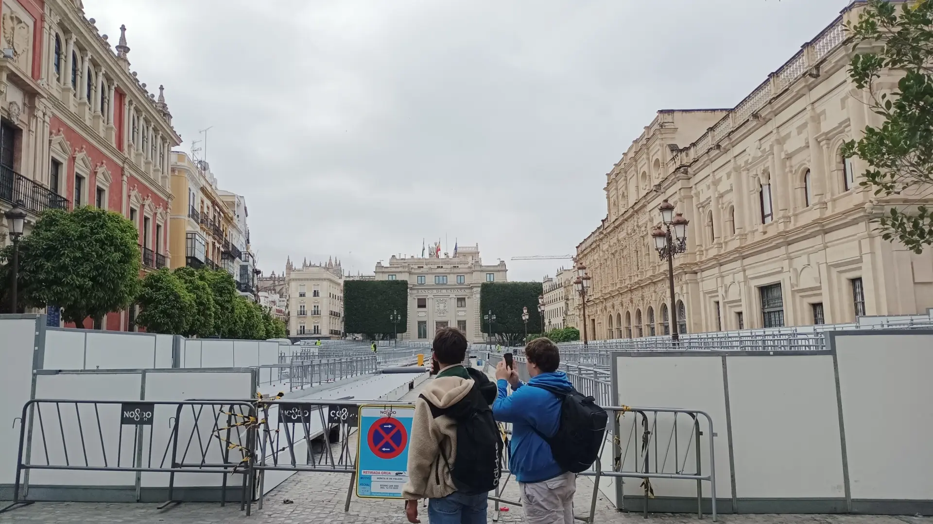 Abierto el plazo para renovar las sillas y los palcos de Semana Santa en Sevilla, que suben casi un 3% hasta superar los mil euros