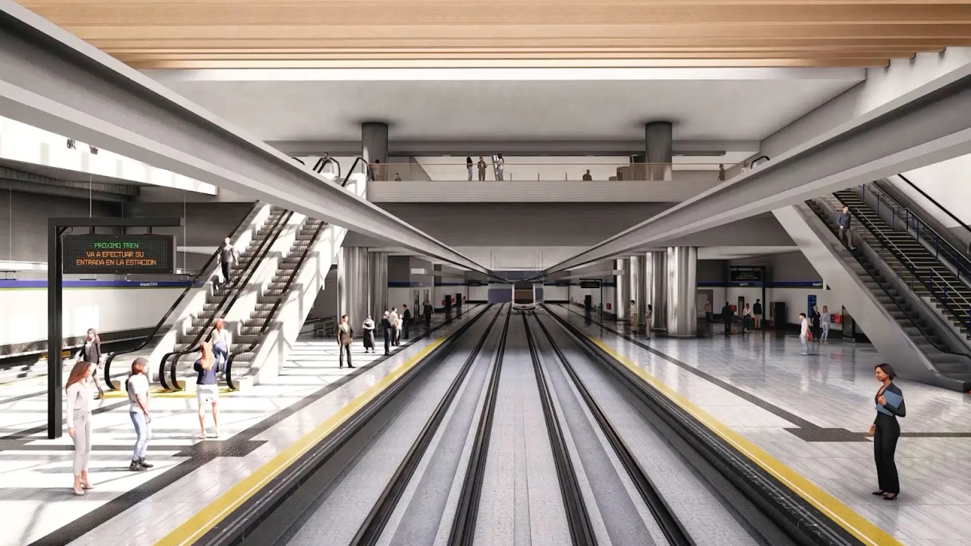 Esta es la fecha en la que la línea 5 de Metro de Madrid llegará al aeropuerto de Barajas