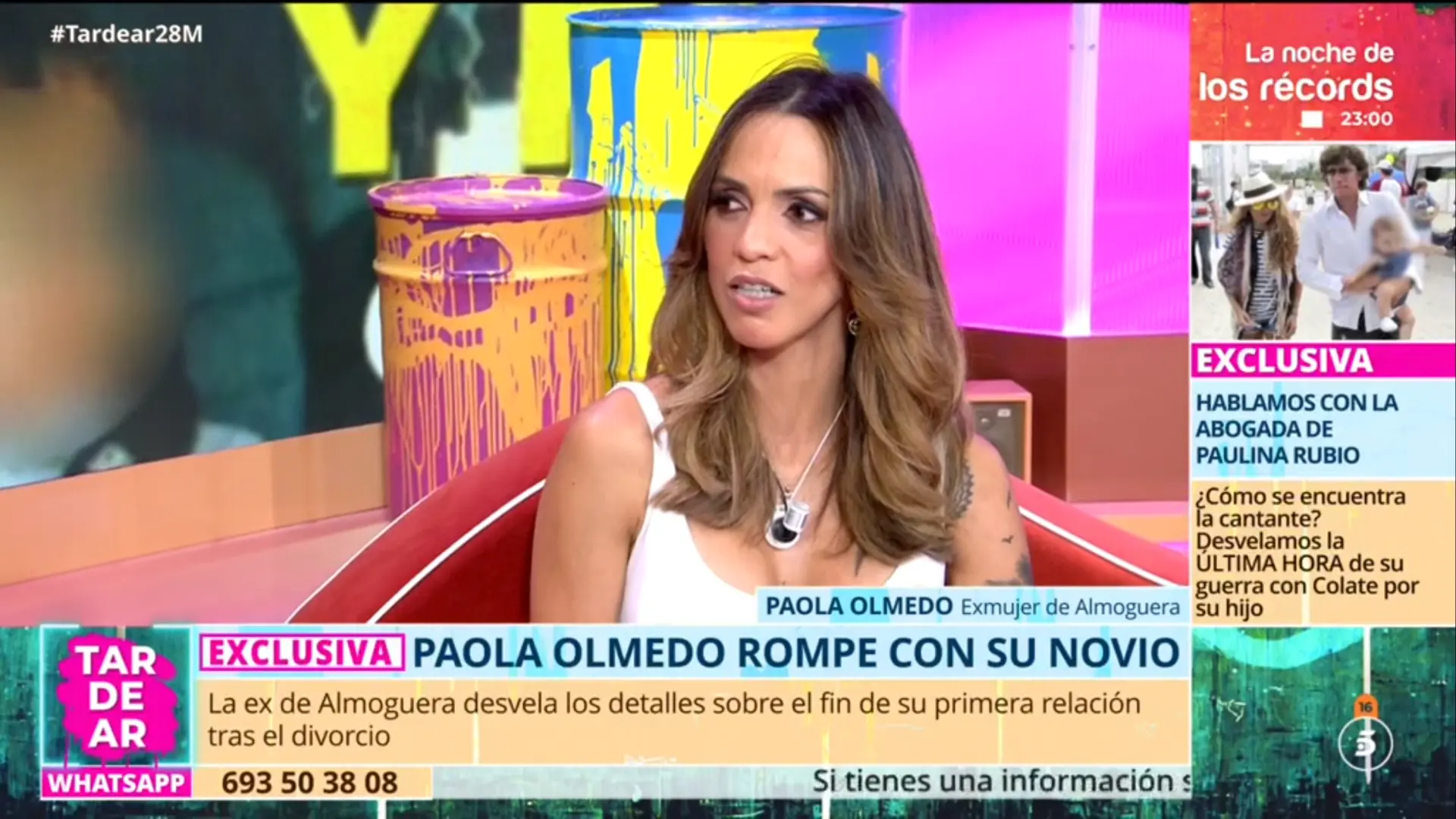 Paola Olmedo rompe con su novio el mismo día que se publican unas cariñosas fotos de ambos: "No le puedo dar lo que él quiere"