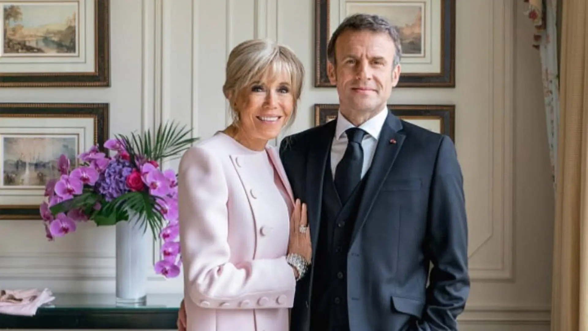 Los Macron presentarán pruebas científicas para demostrar que Brigitte es mujer