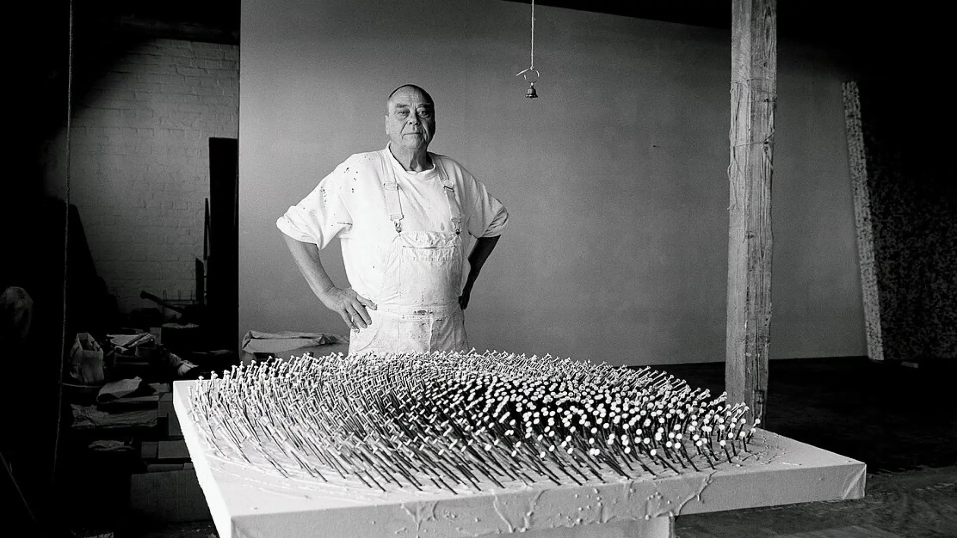 Muere a los 95 años el artista alemán Günther Uecker, conocido por sus cuadros de clavos