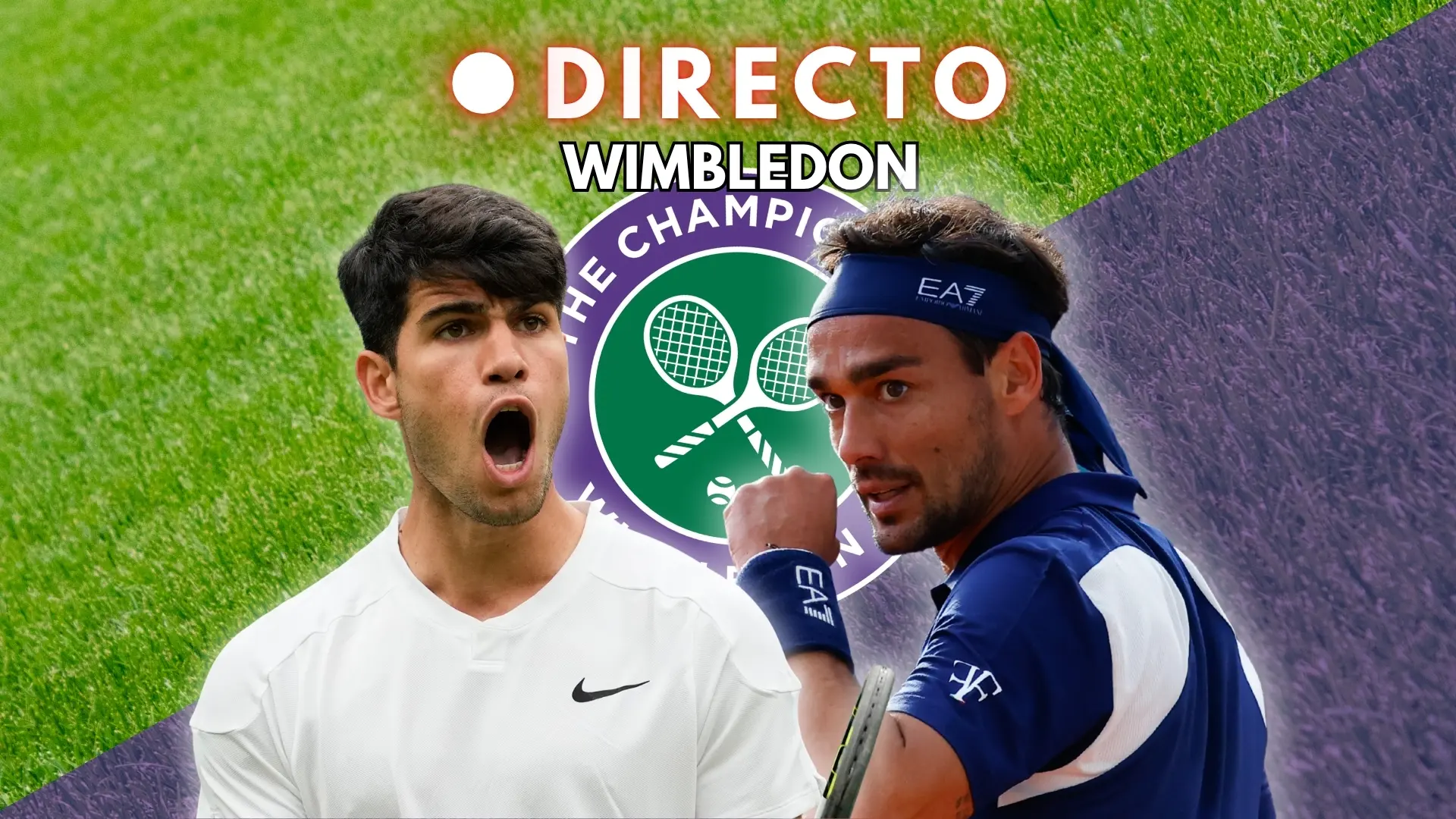 Carlos Alcaraz - Fabio Fognini de Wimbledon, en directo: última hora y resultado del debut del murciano en el All England thumbnail