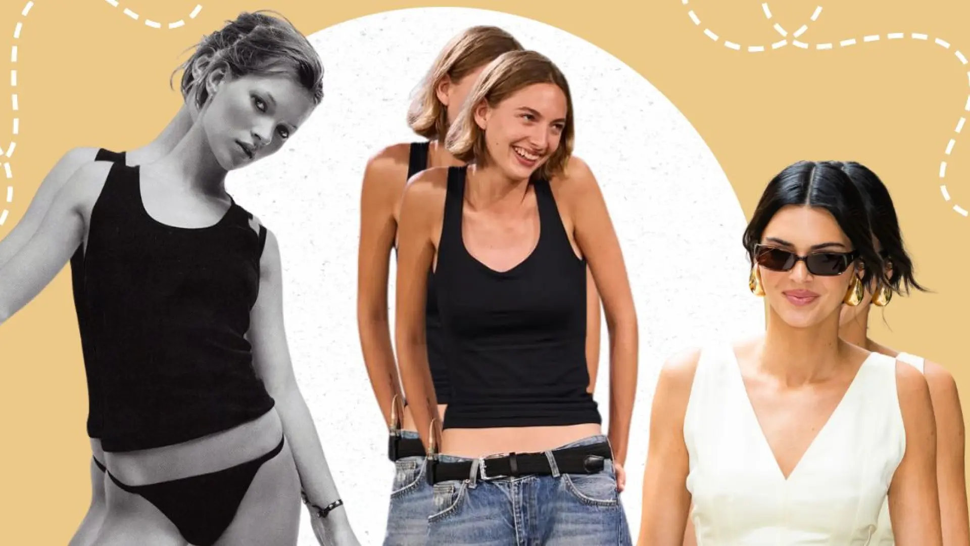 
         El 'tank top' que Marina Rolf Schrader llevó a 'La Revuelta' es el que tienen todas las modelos 
    