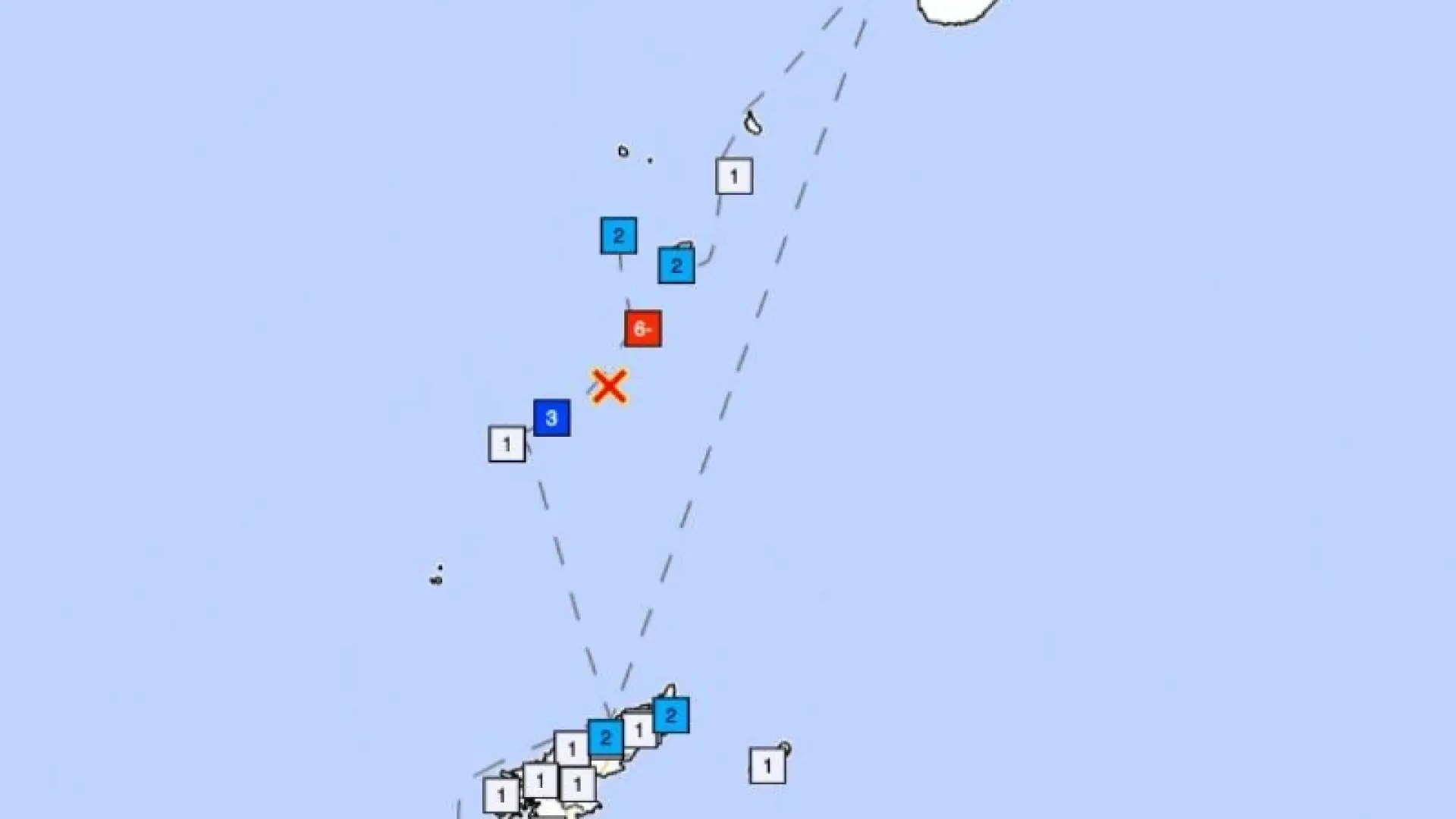 
         Alerta roja en Japón: más de mil terremotos azotan unas islas al sudoeste del país en solo dos semanas 
    