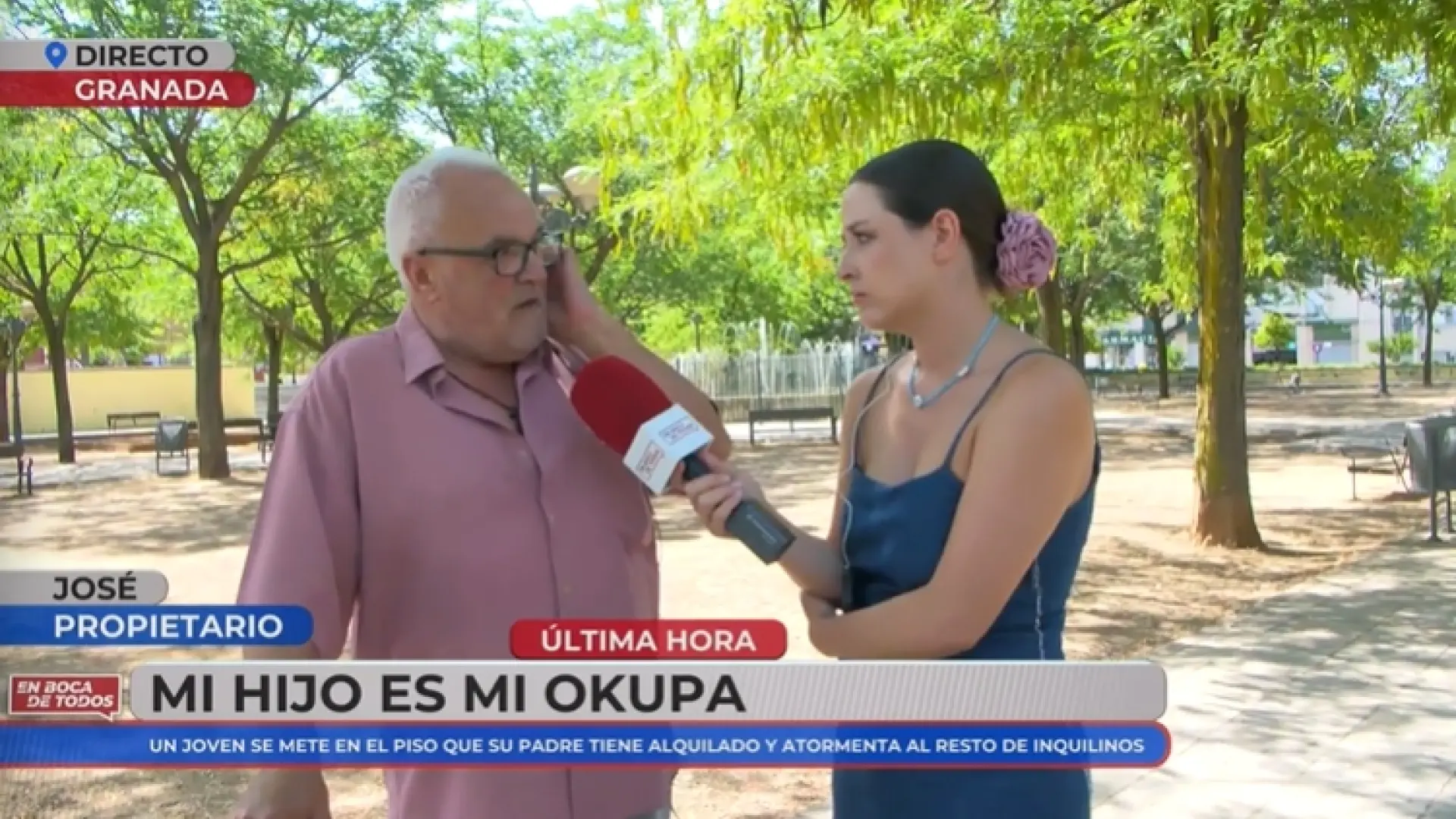 La pesadilla de José, con una vivienda okupada por su hijo: "Tengo miedo de que me pegue o haga algo"