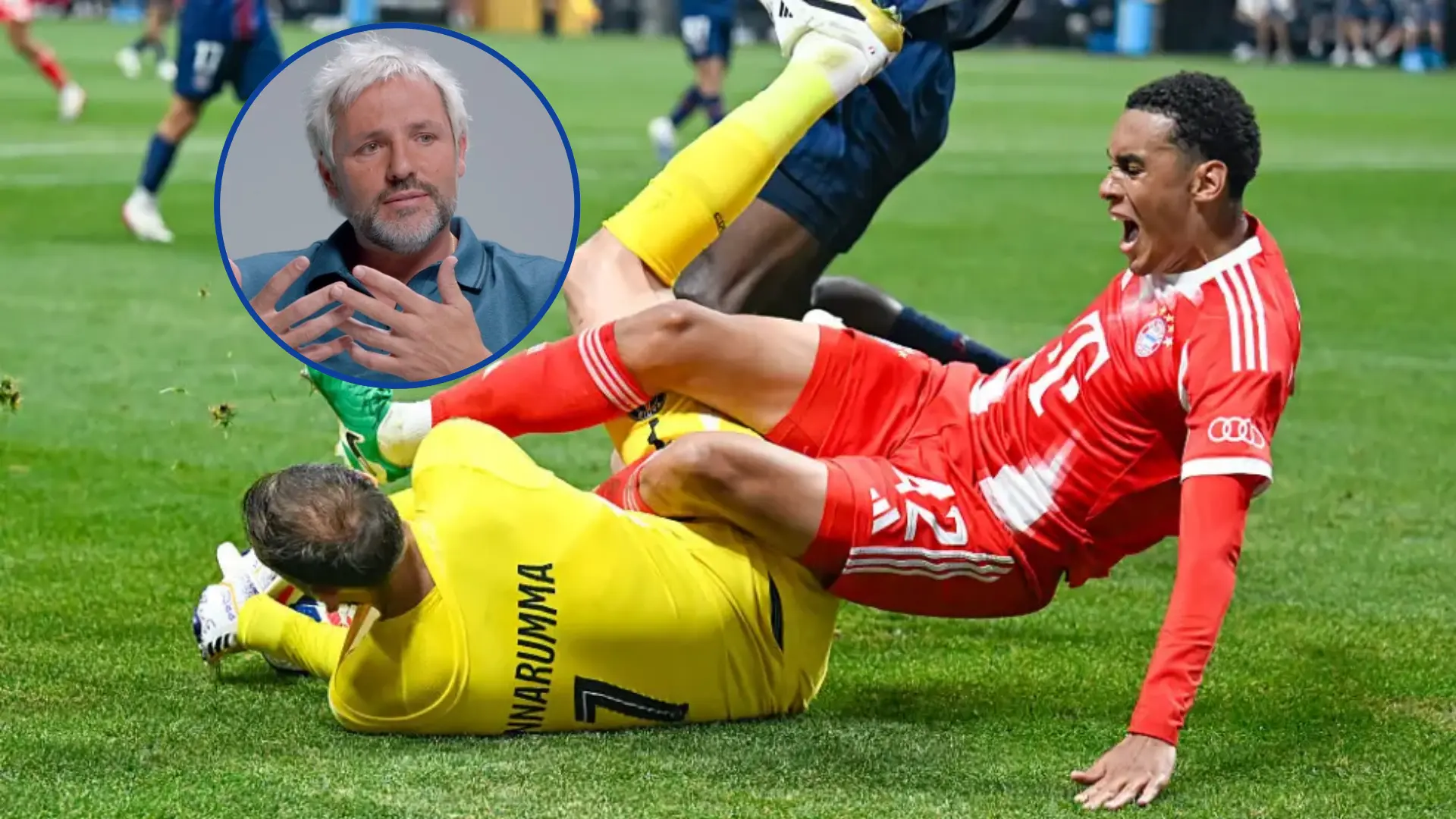 Cañizares defiende la acción de Donnaruma en la lesión de Musiala: "Una jugada totalmente limpia"