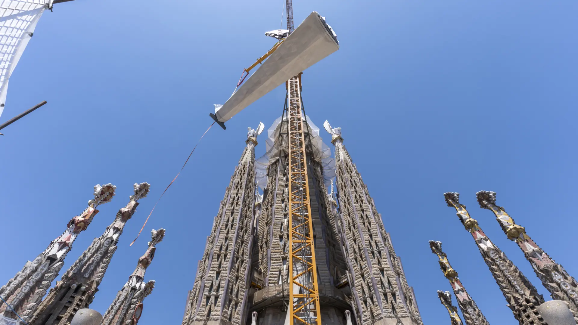 La Torre de Jesucristo: así es el simbolismo detrás del último hito de la Sagrada Familia que podría inaugurar el Papa en junio