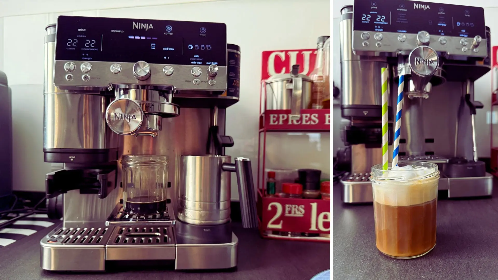 
         Ninja Luxe Café Premier: tengo una cafetera que es más lista que yo por las mañanas 
    