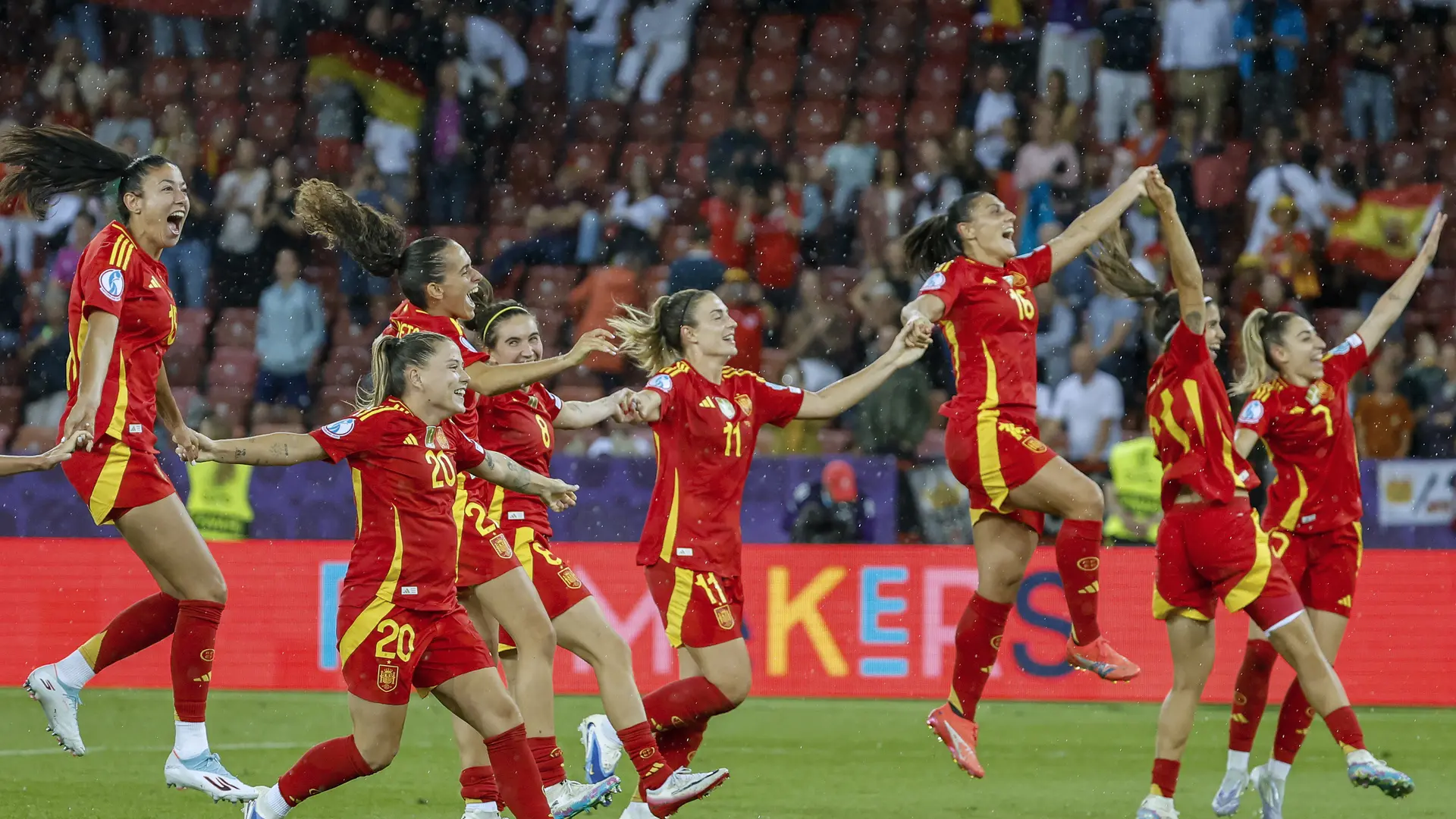 La selección española femenina arrasa en audiencias: más de cuatro millones de personas vieron la semifinal de la Eurocopa thumbnail
