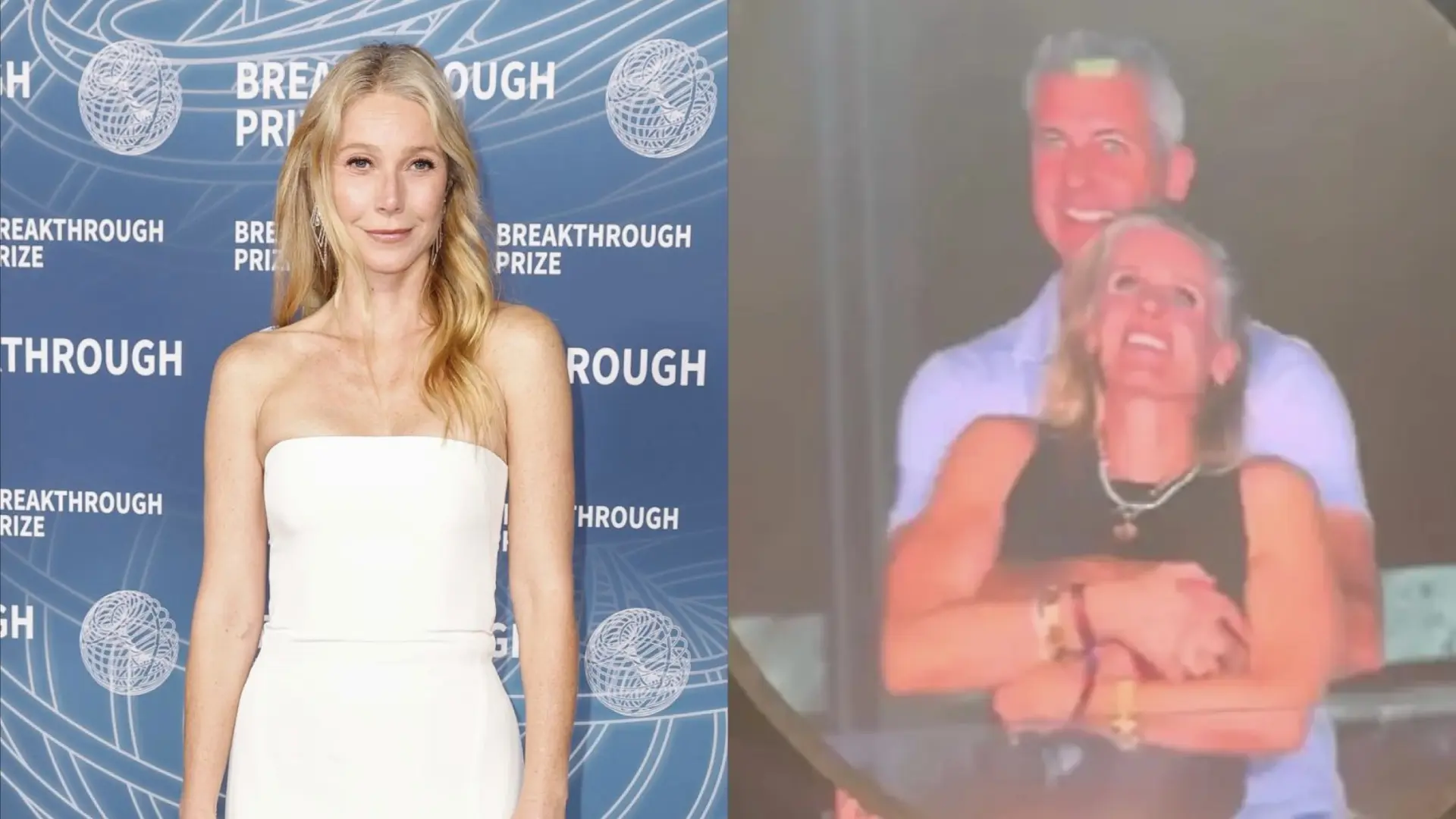 Gwyneth Paltrow se une Astronomer y entra de lleno en el 'culebrón' de la infidelidad en el concierto de Coldplay