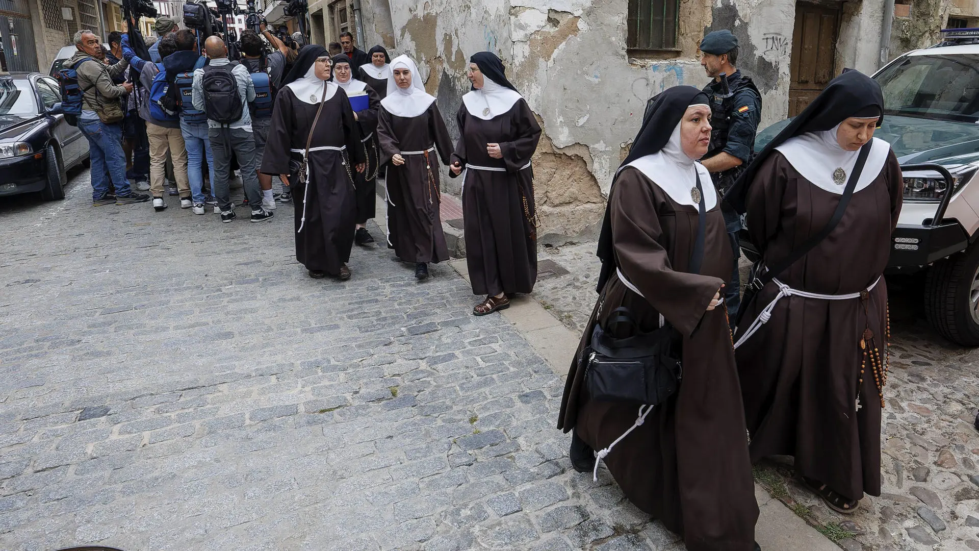 Suspendido el desahucio de las exmonjas de Belorado previsto para el 3 de octubre