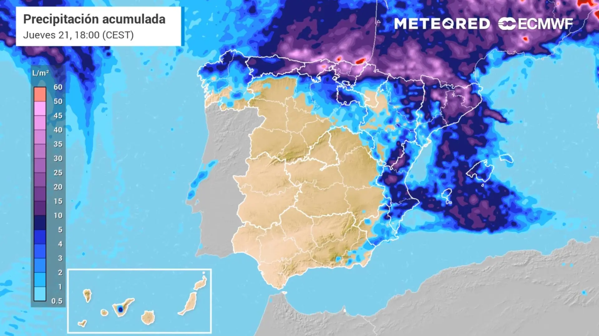 Adiós al calor intenso: una DANA pone en alerta por lluvias y tormentas a ocho provincias