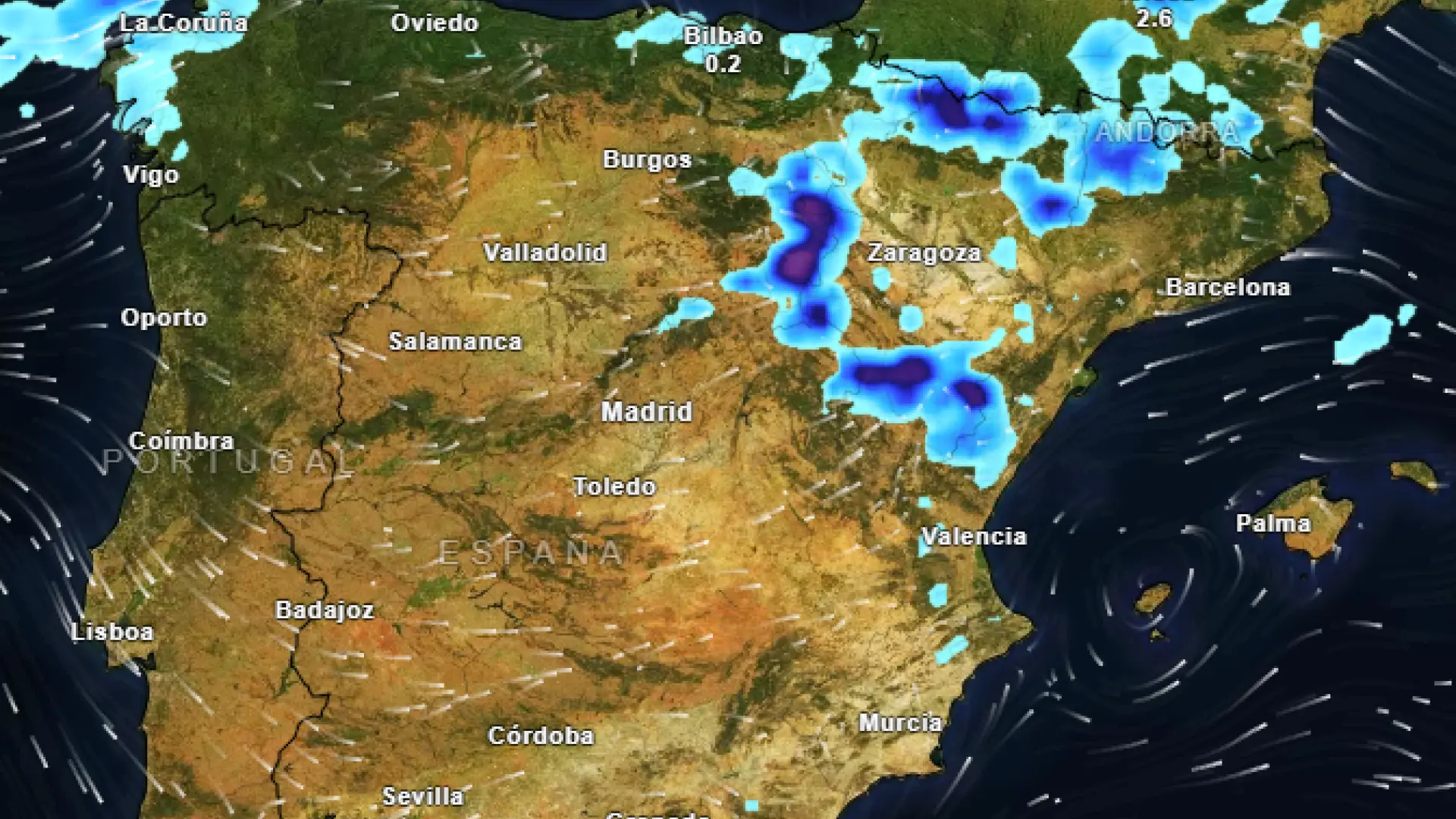 Más tormentas y lluvias en España: cinco provincias activan la alerta naranja