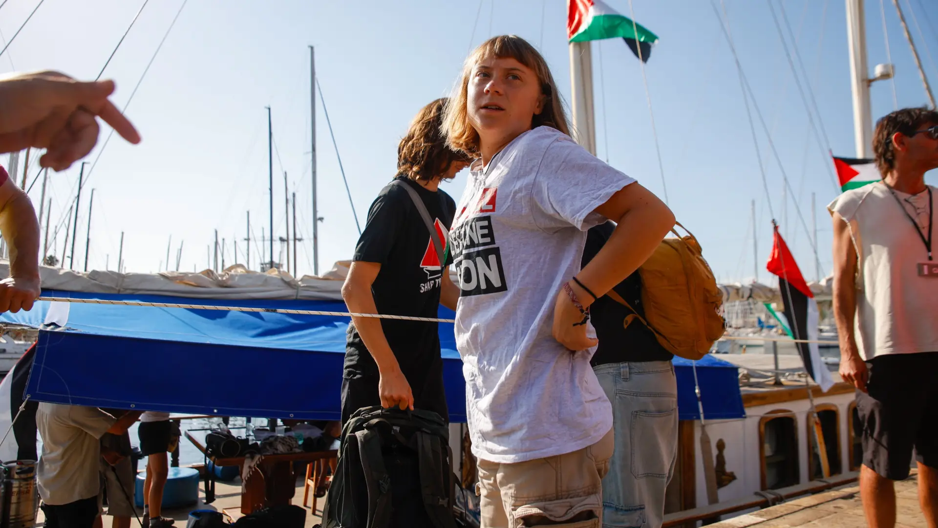 Greta Thunberg abandona la dirección de la Flotilla de Gaza "por decisión propia", aunque continuará como organizadora