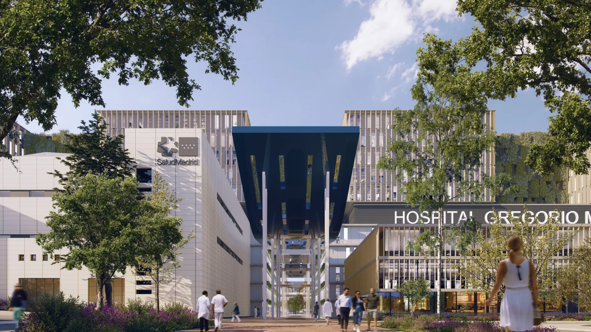 El Gregorio Marañón se demolerá casi en su totalidad por fases para crear un nuevo hospital