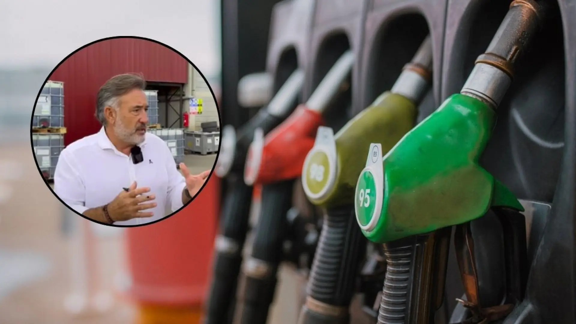 El dueño de una gasolinera responde sobre el negocio: "El 55 % del precio del litro son impuestos"