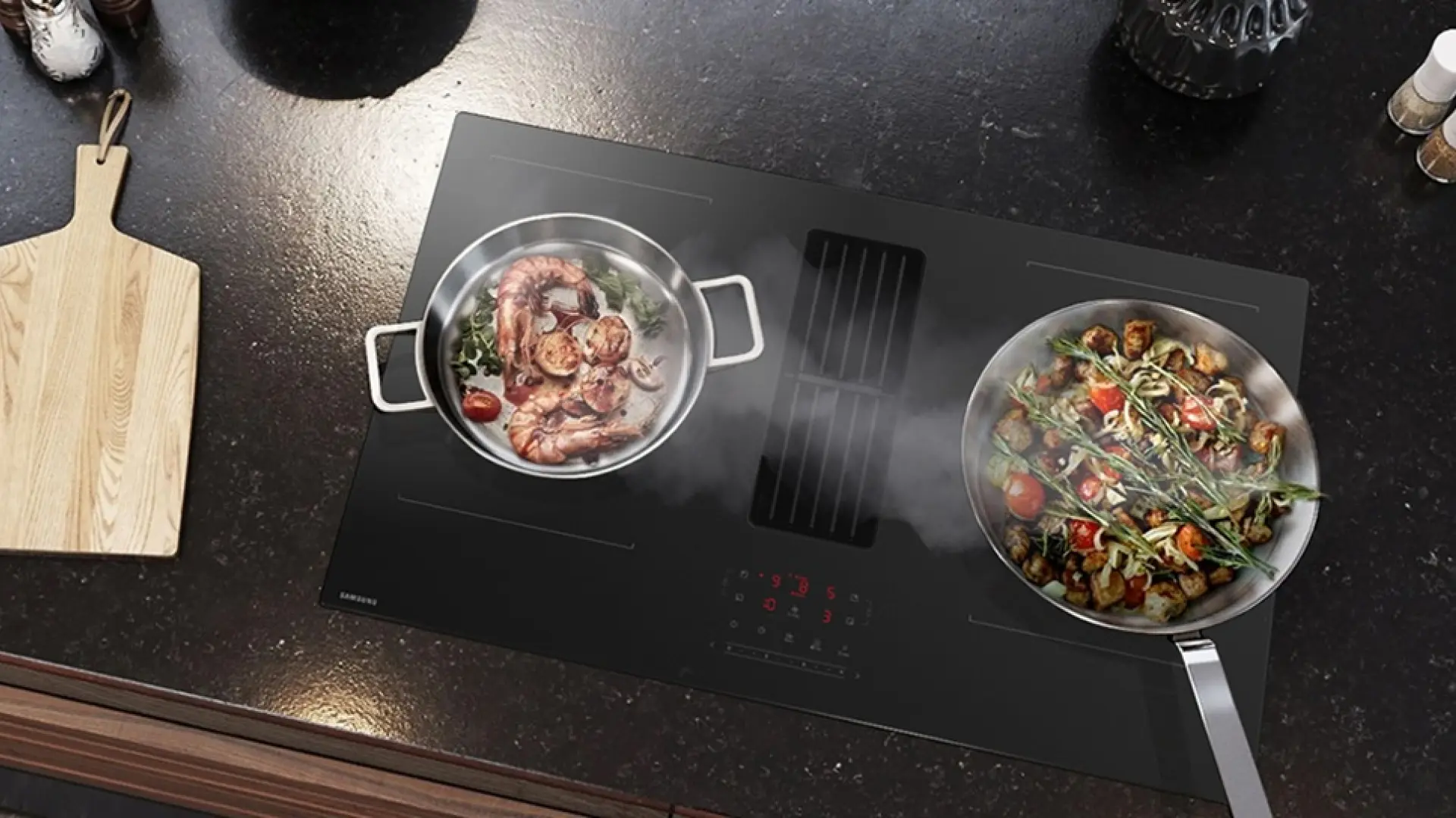La cocina sin campana se vuelve real: la extracción ya puede integrarse directamente en la placa