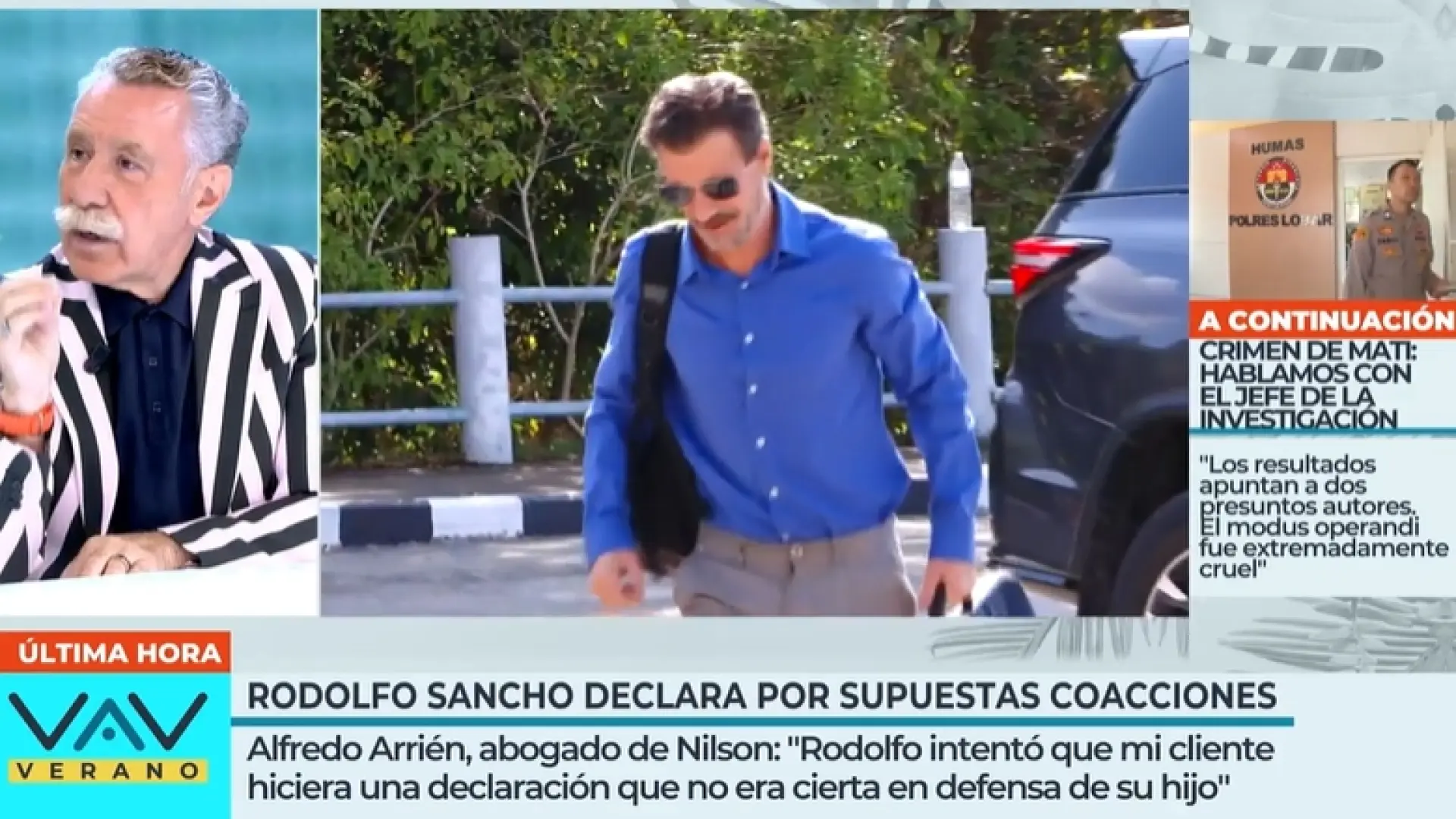 Marcos García-Montes, sobre las acusaciones de soborno de Nilson a Rodolfo Sancho: "Él llamó para declarar, yo no lo conocía"