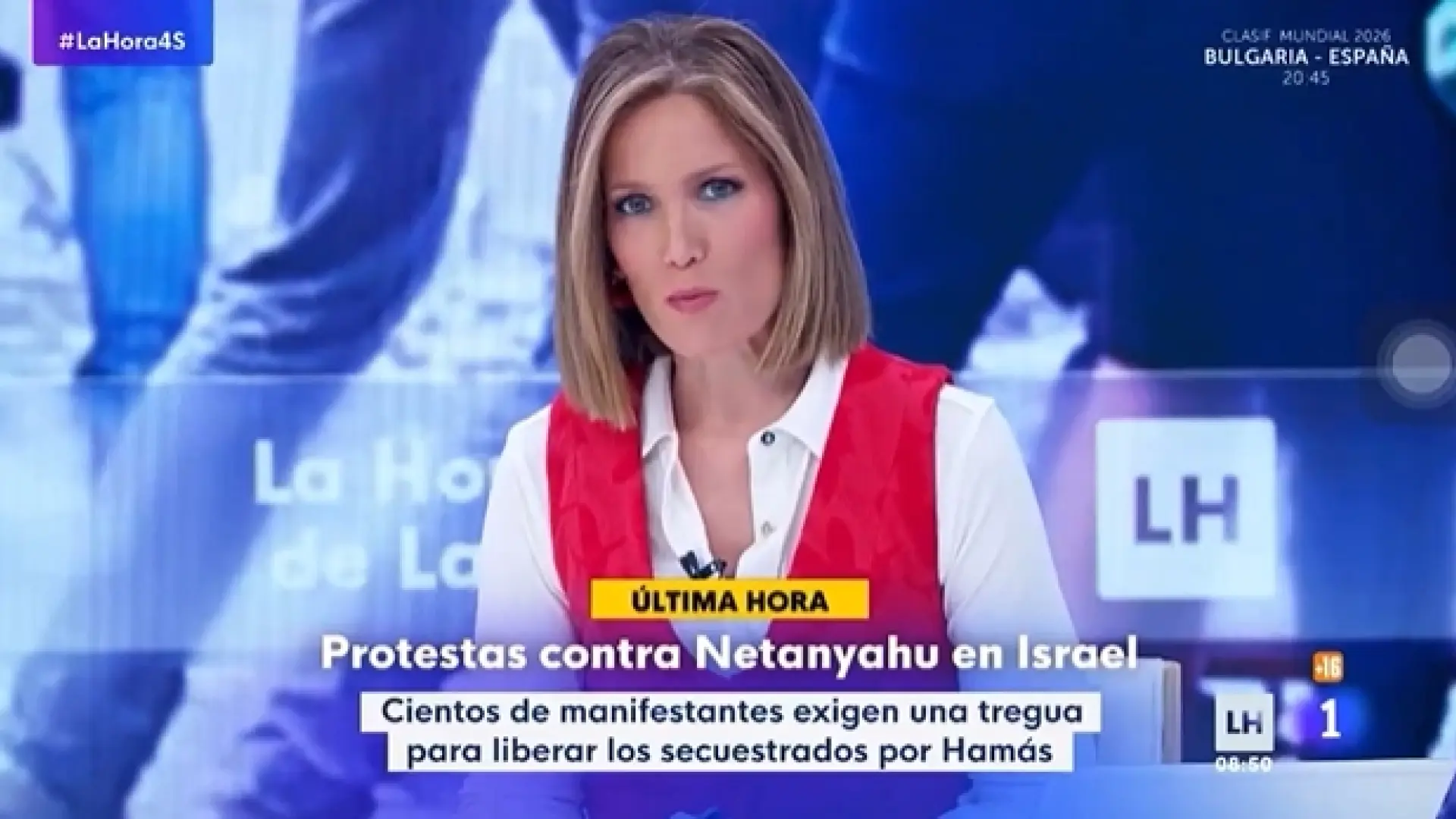 Silvia Intxaurrondo, al director de la Vuelta: "¿Habéis dicho al equipo israelí que quizá deberían entender el mensaje?"
