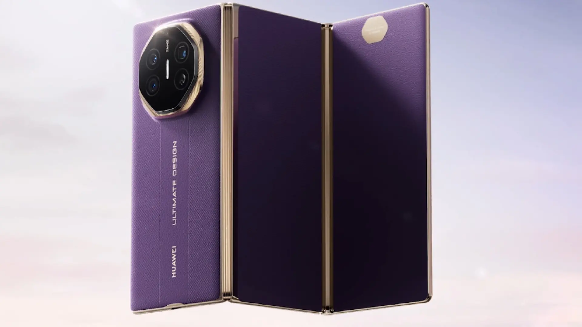 HUAWEI vuelve a apabullar con el Mate XTs, su segundo plegable con dos bisagras y triple pantalla