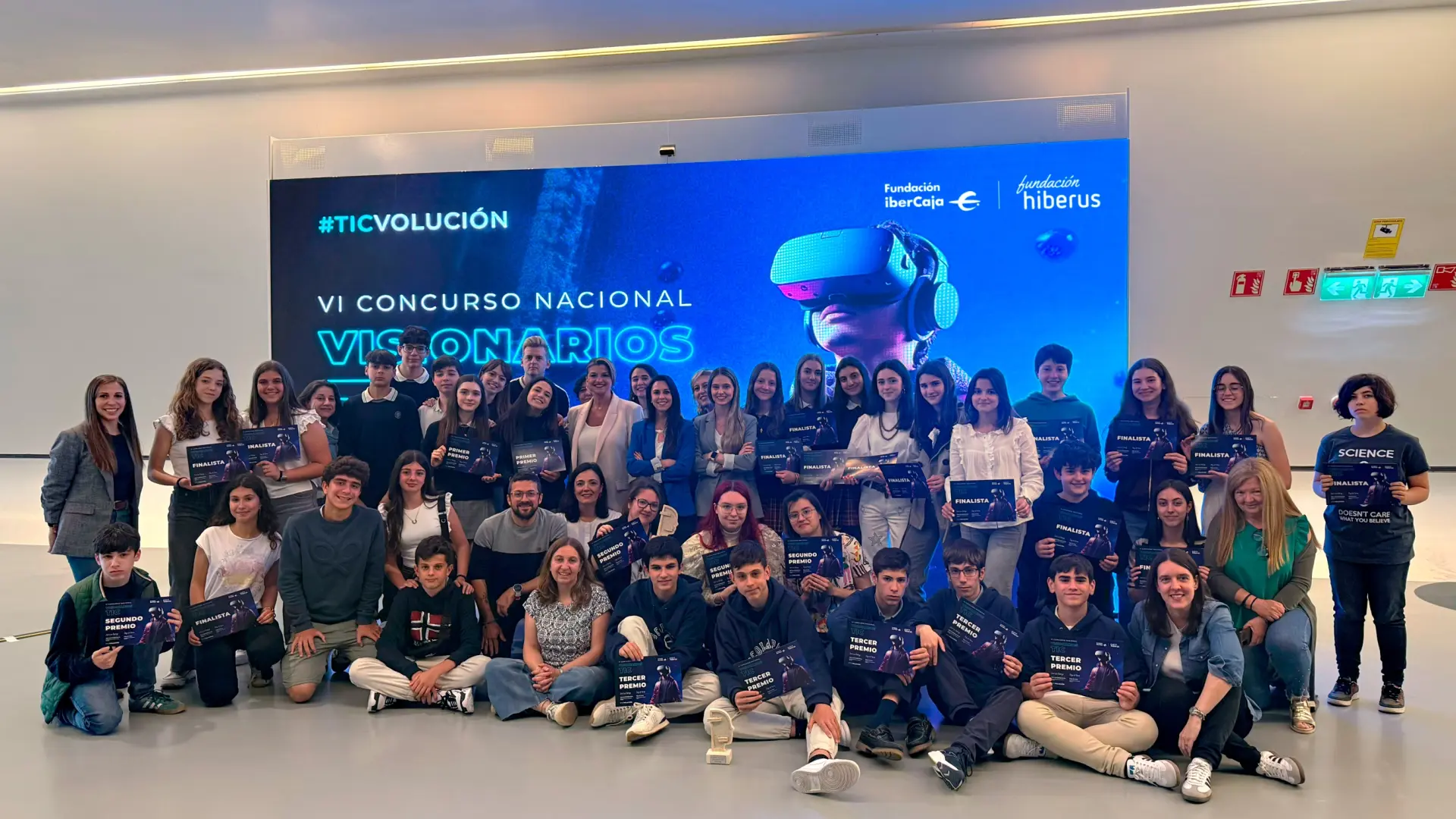 La Fundación hiberus y la Fundación Ibercaja lanzan el VII concurso nacional Visionarios TIC para inspirar vocaciones tecnológicas