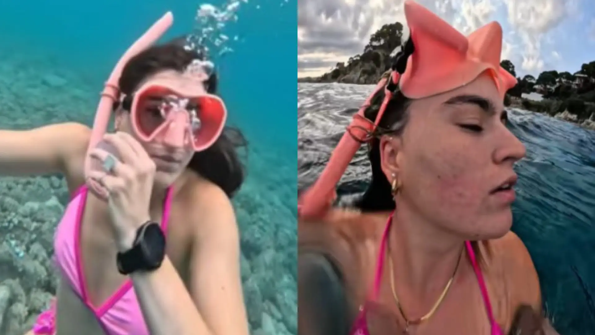 Nueva polémica de Mariona Pujol: críticas a la 'influencer' por coger medusas e invadir su espacio natural