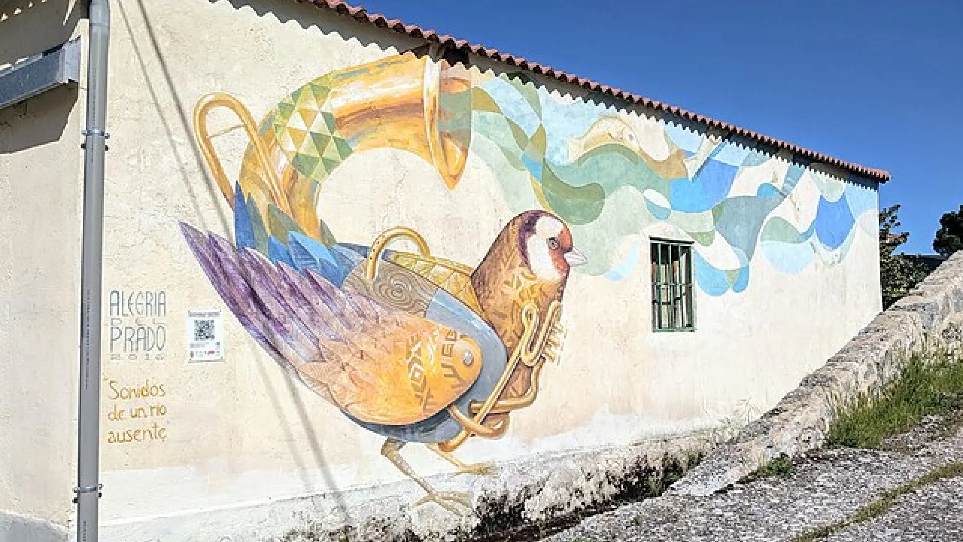 Arte urbano para todos: el pueblo de Burgos con un impresionante museo de murales al aire libre