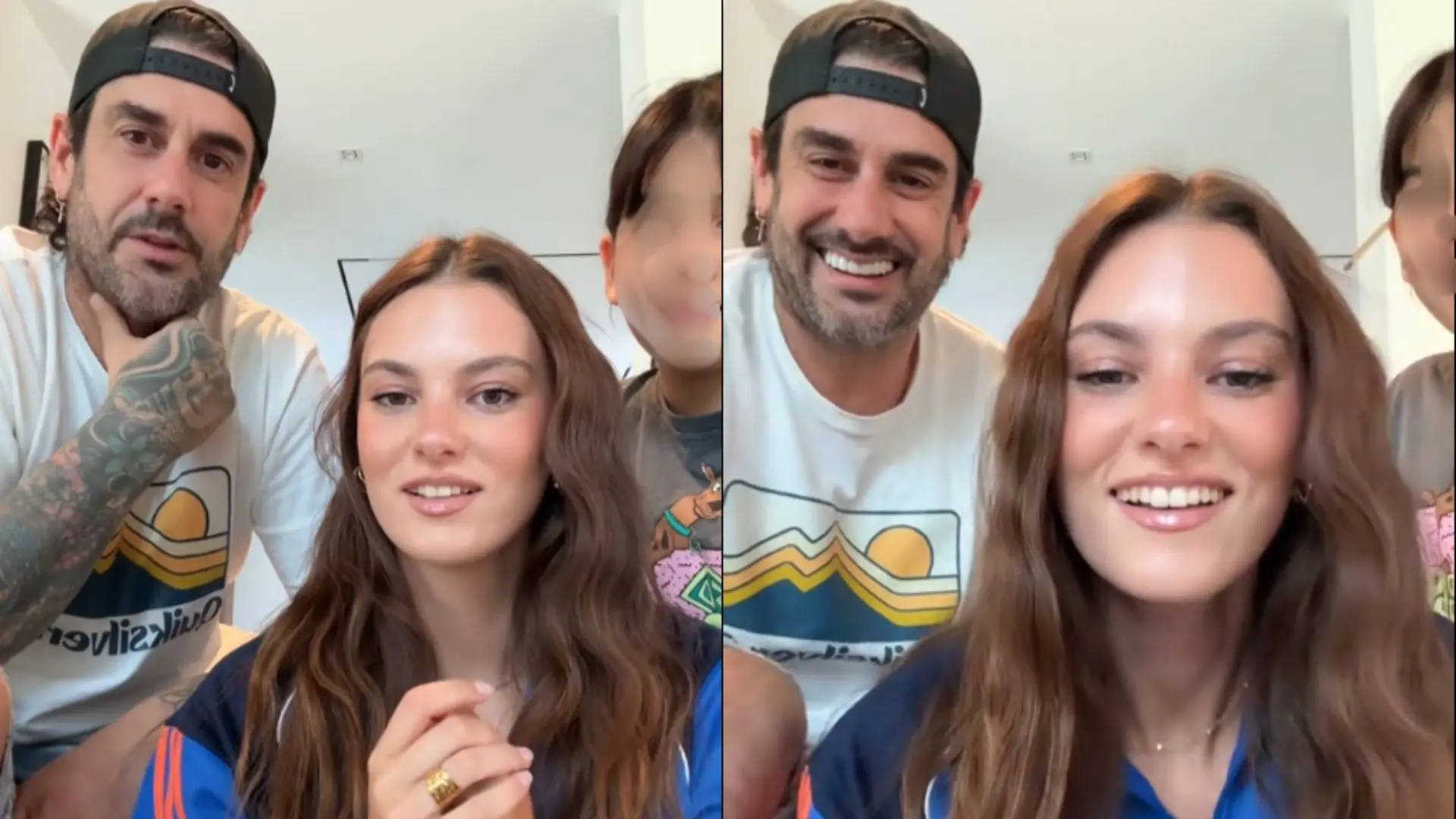 Melendi y su hija Carlota arrasan en redes al atreverse con el trabalenguas más viral en TikTok