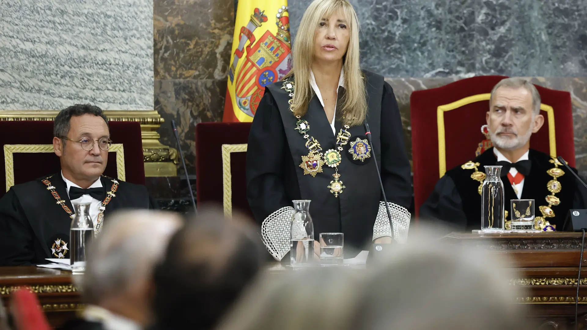 Las frases más destacas de García Ortiz e Isabel Perelló en la apertura del año judicial: "No obedecemos órdenes de nadie"