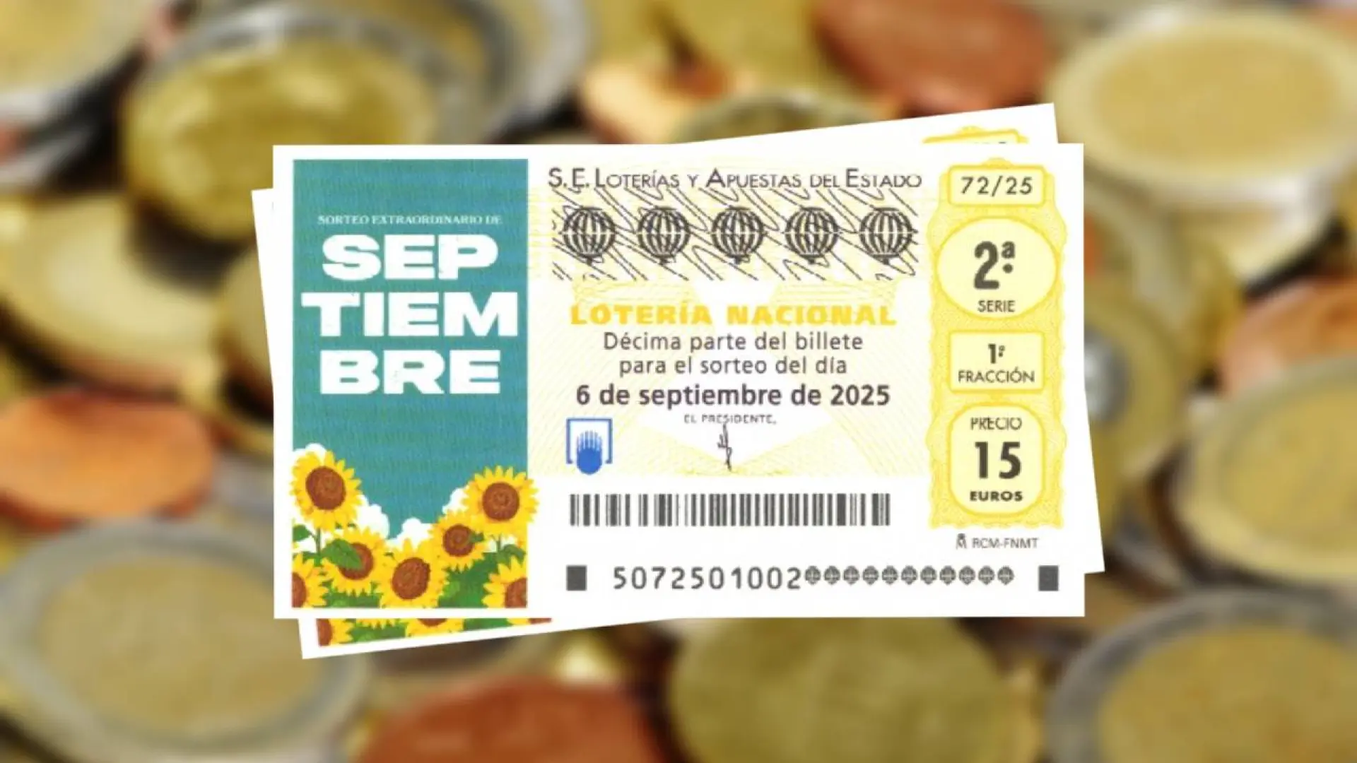 Sorteo Extraordinario de Septiembre de la Lotería Nacional, en directo | Resultados y premios