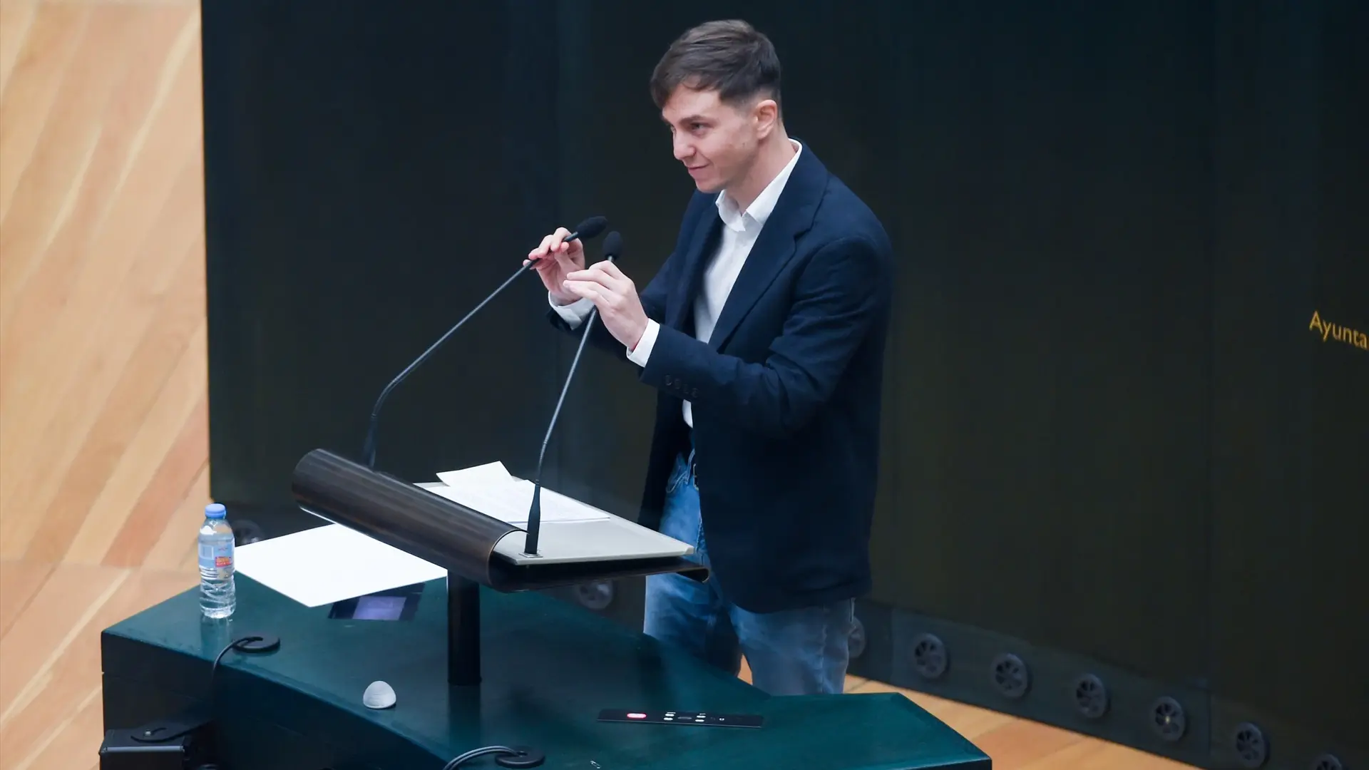 Rubiño (Más Madrid) reprocha que la capital "está en venta" y lamenta la "expulsión de los madrileños"