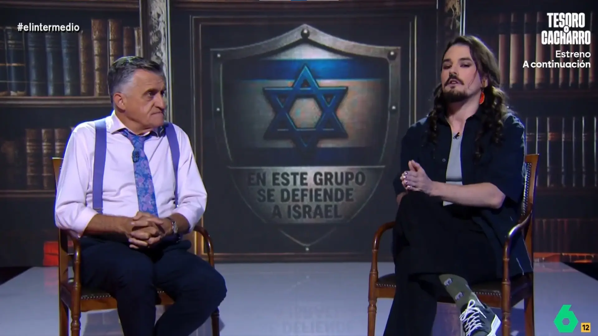 Mikel Herrán explica en 'El Intermedio' qué son el antisemitismo y el sionismo: "No son equivalentes"