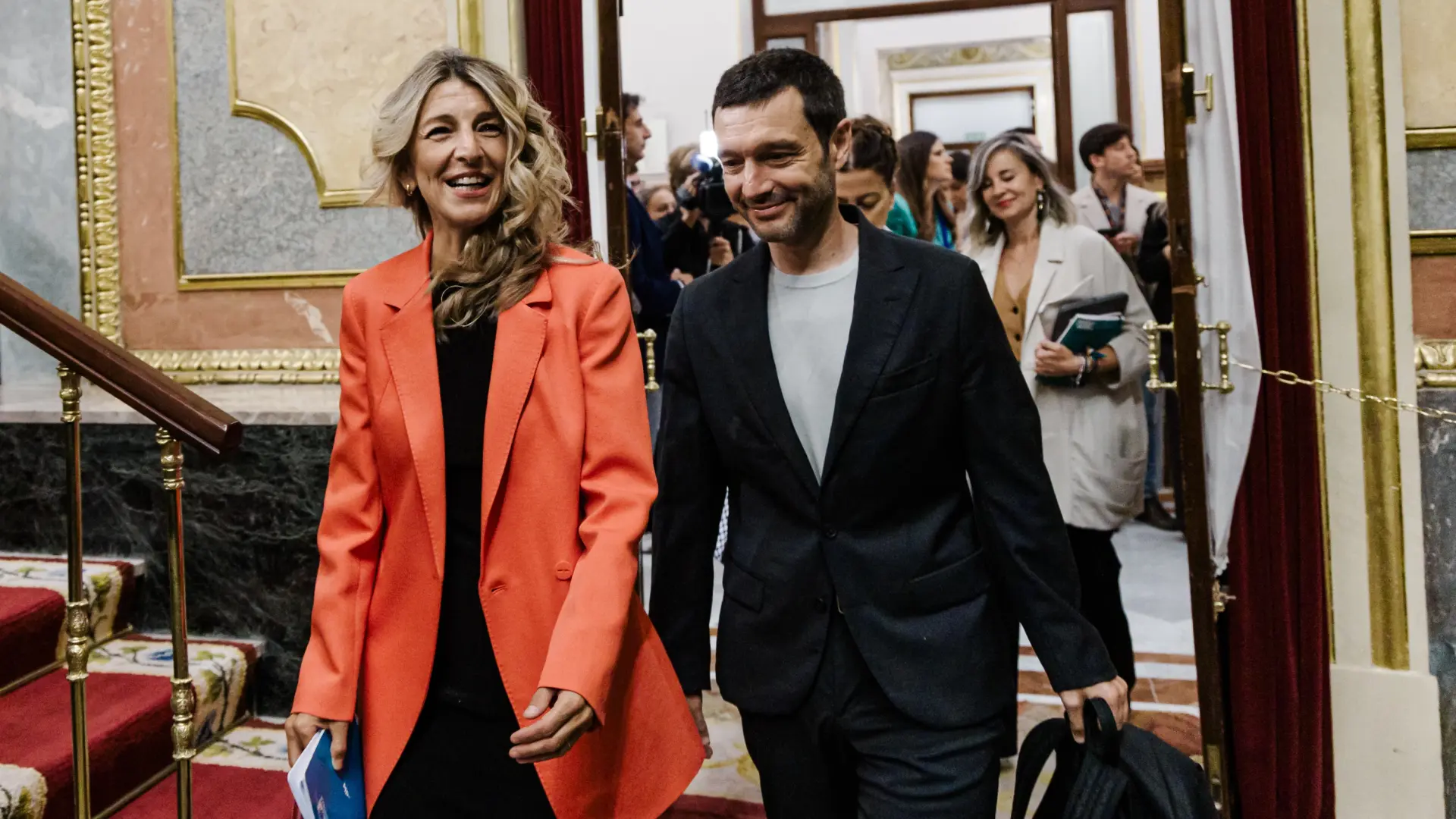 Díaz tilda de "bofetada" el veto a la reducción de jornada y vaticina que acabará saliendo: "Perdemos hoy, pero mañana la ganaremos"