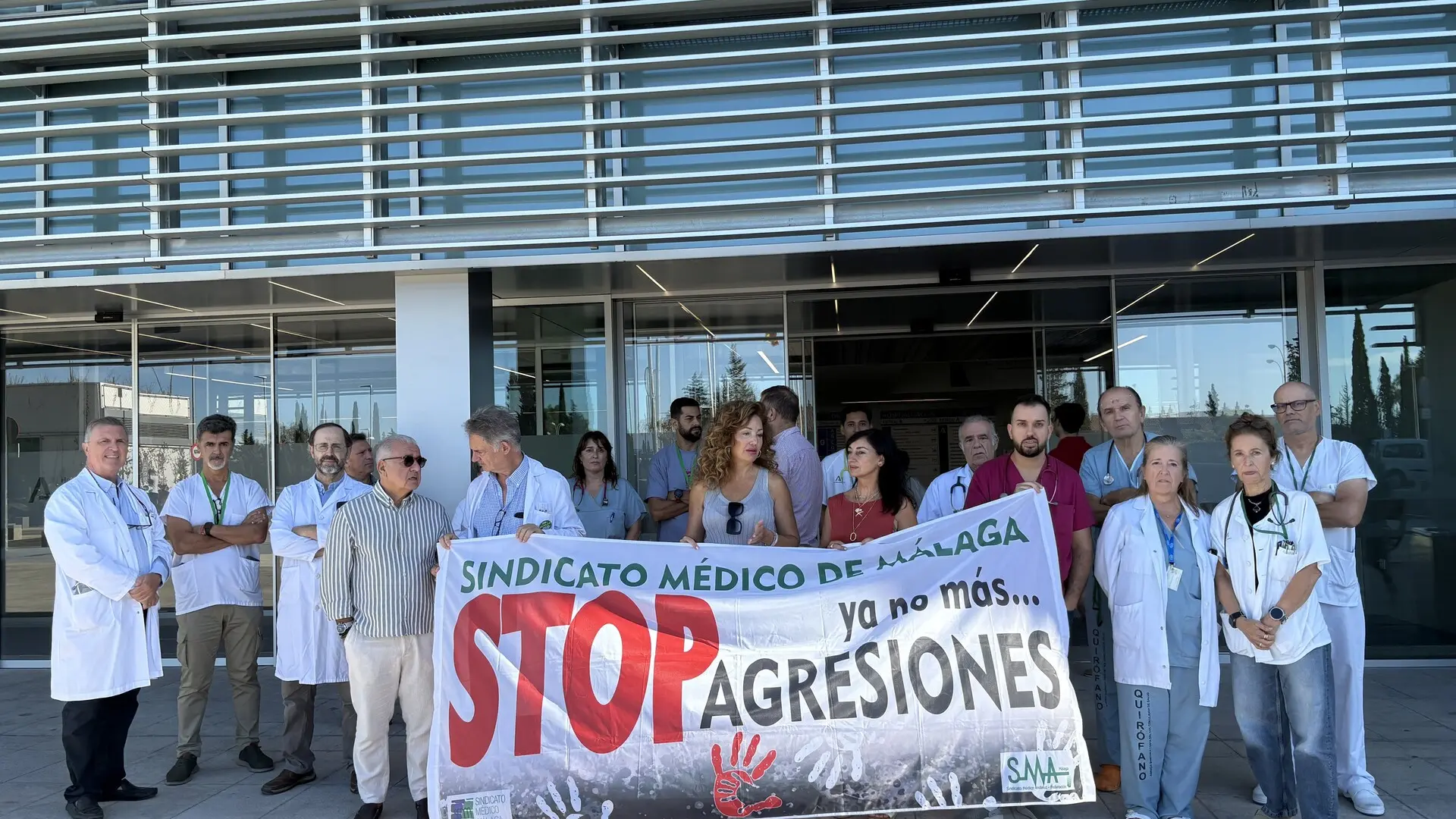Un paciente intenta manosear a una médica del Hospital de Marbella