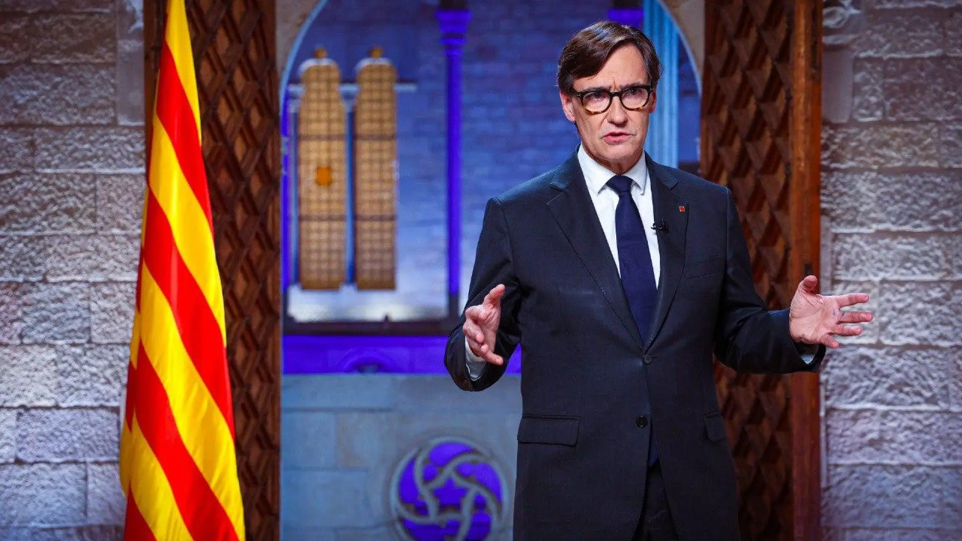Illa reclama para Catalunya "los recursos que le corresponden", defiende el catalán y llama a la convivencia en el discurso de la Diada