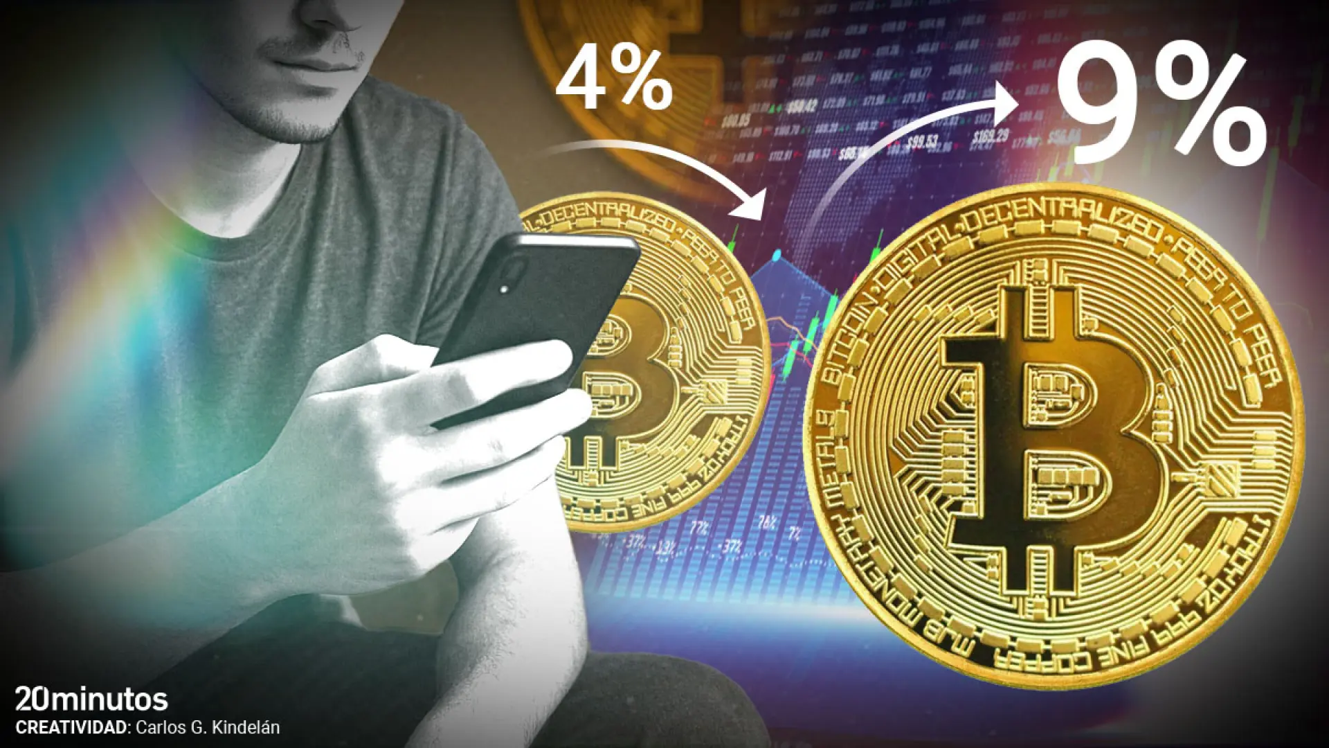 Los españoles duplican la tenencia de criptomonedas en dos años y es la fuente principal de ahorro para 130.000 hogares