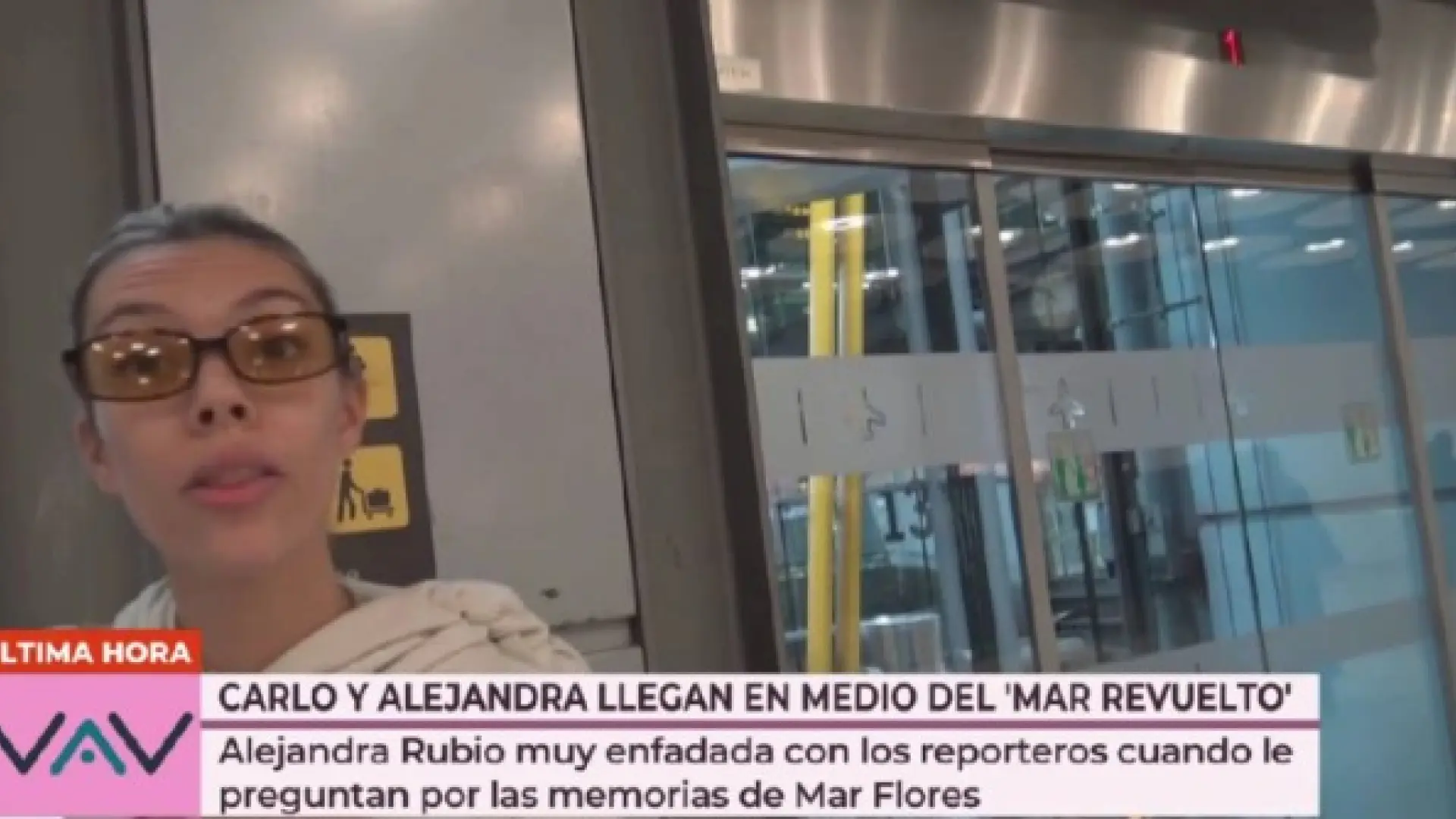 Alejandra Rubio se encara a la prensa en el aeropuerto y luego publica un comunicado: "Ser personaje público no se hereda"