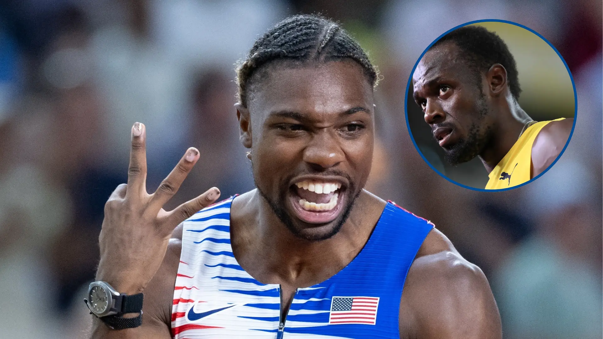 Usain Bolt (39 años), la gran leyenda del atletismo: "Noah Lyles está tan loco como Gatlin si piensa que va a batir mis récords"