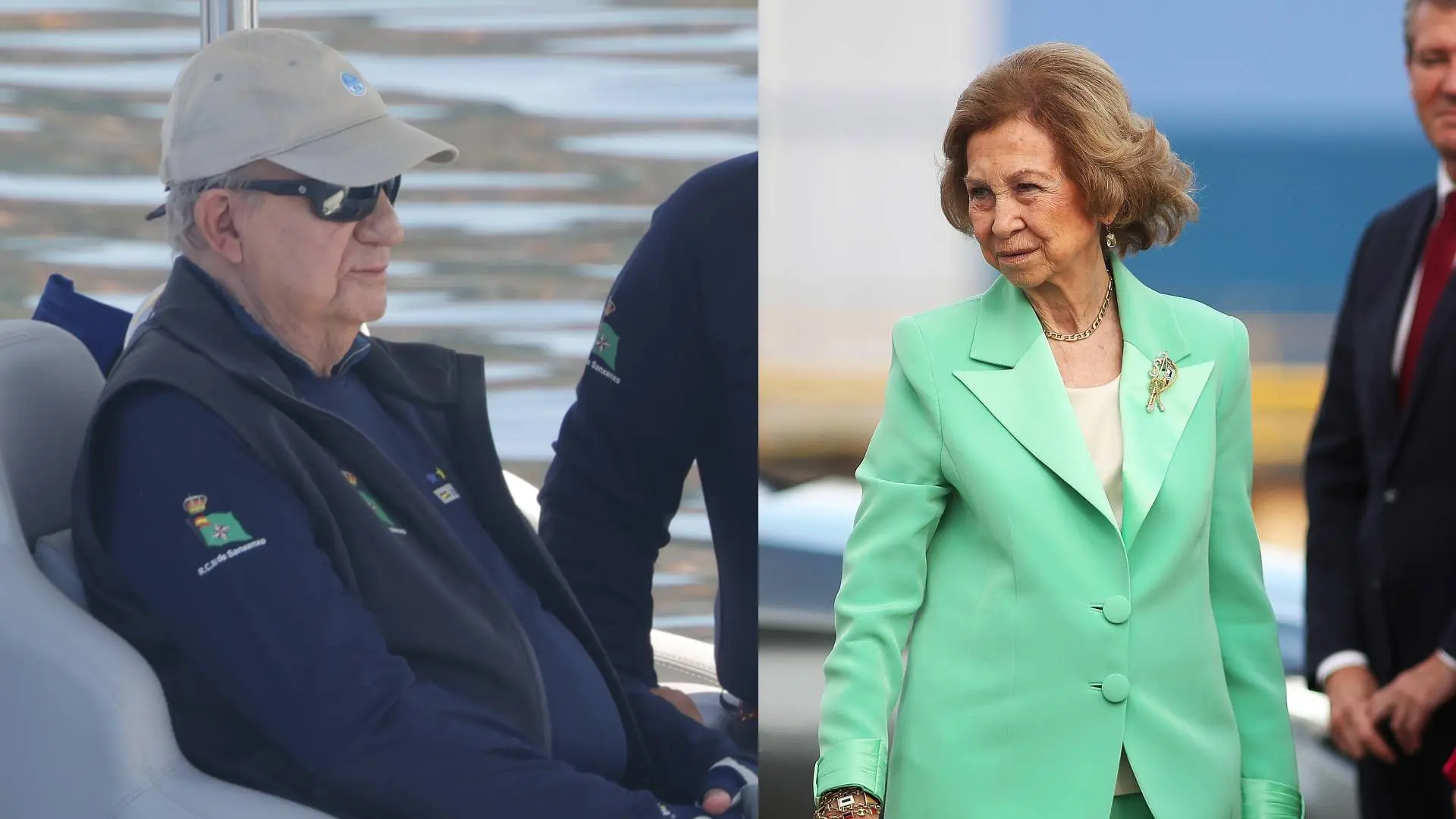 Juan Carlos I regresa a Galicia horas antes de que la reina Sofía visite Ferrol para amadrinar la botadura de una fragata