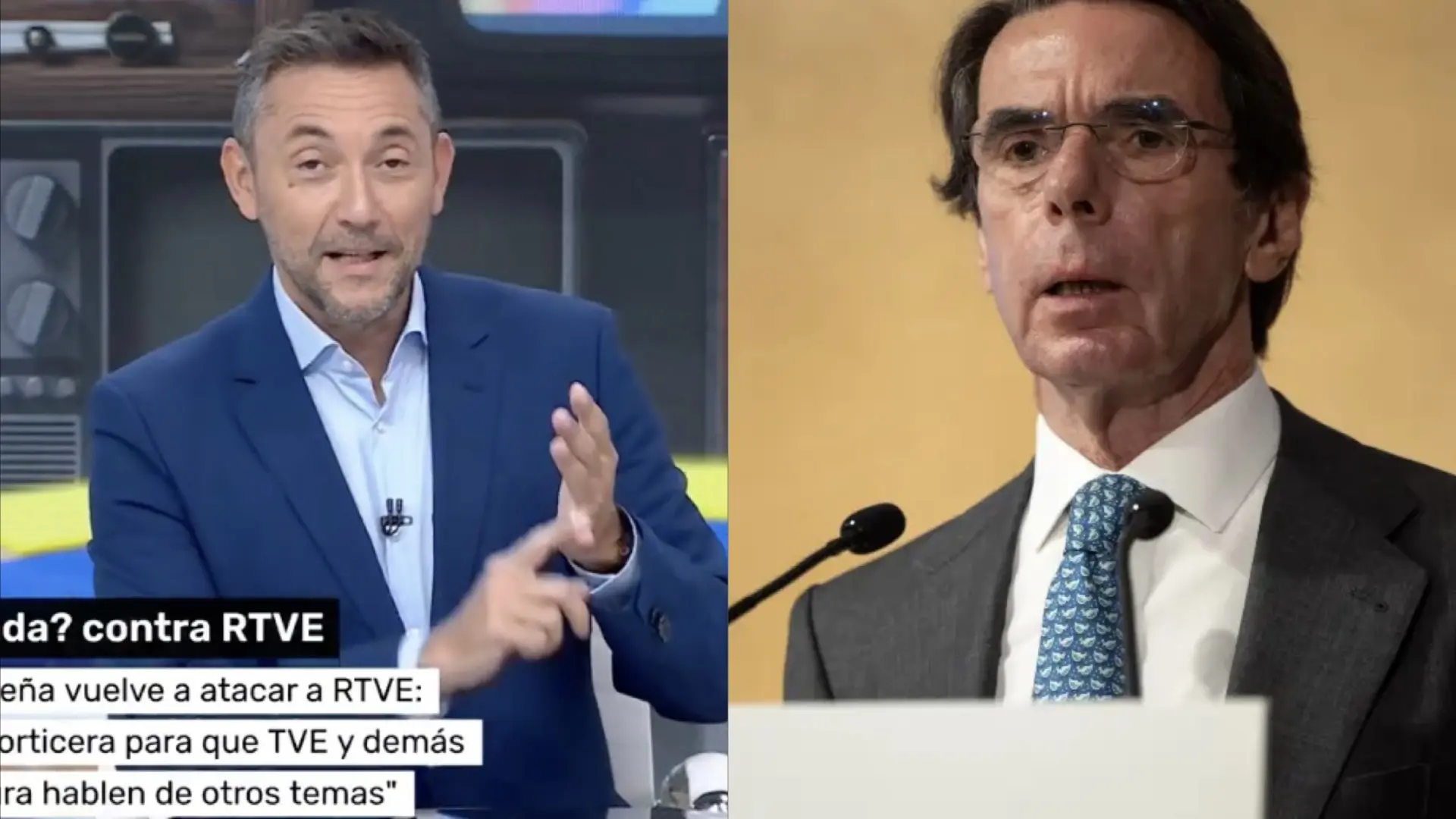 Javier Ruiz responde a Aznar tras el comunicado de FAES contra RTVE: "¡Falta de memoria!"