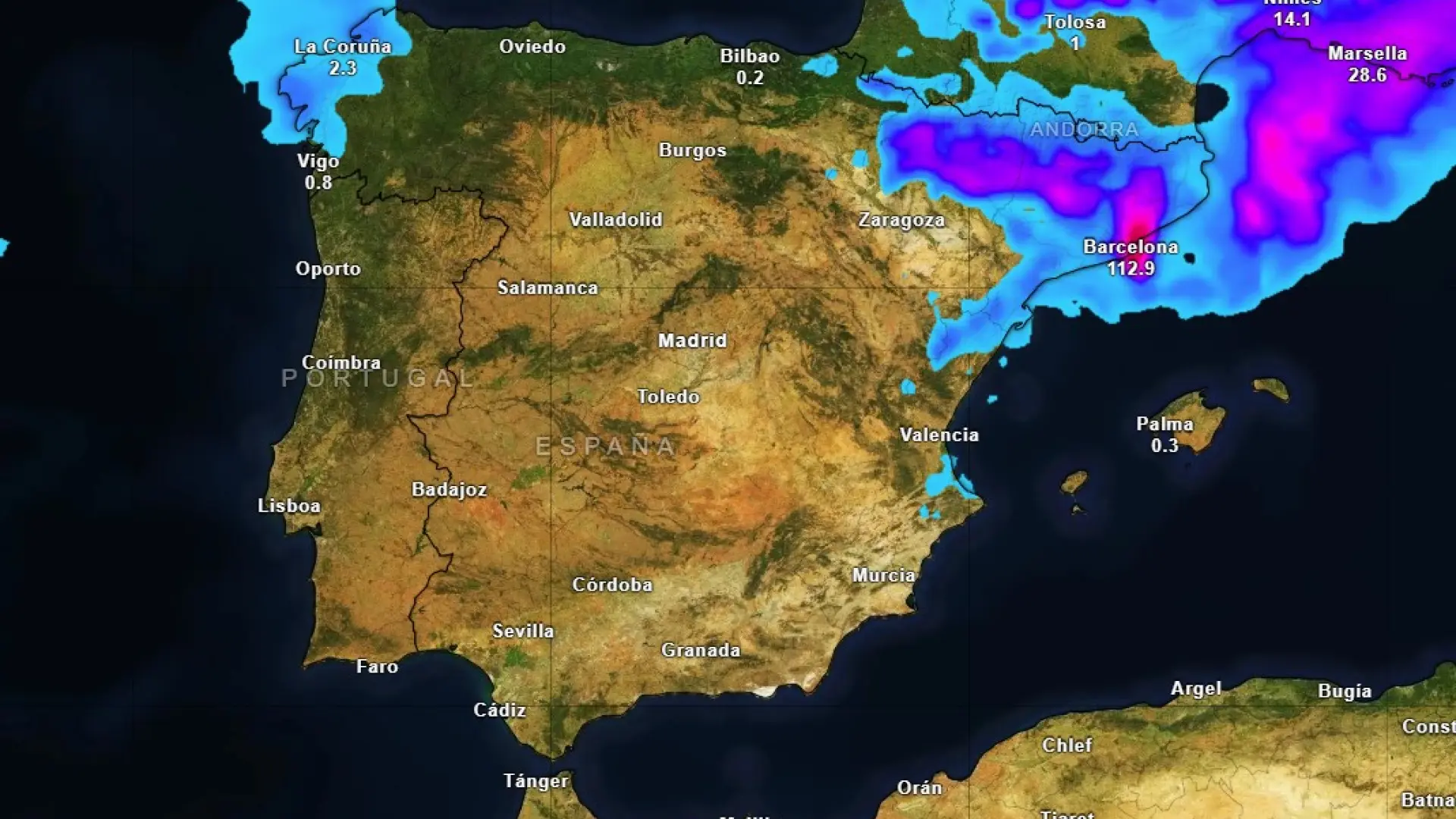 El paso de masas húmedas dejará más lluvia en las próximas horas: estas son las provincias en alerta