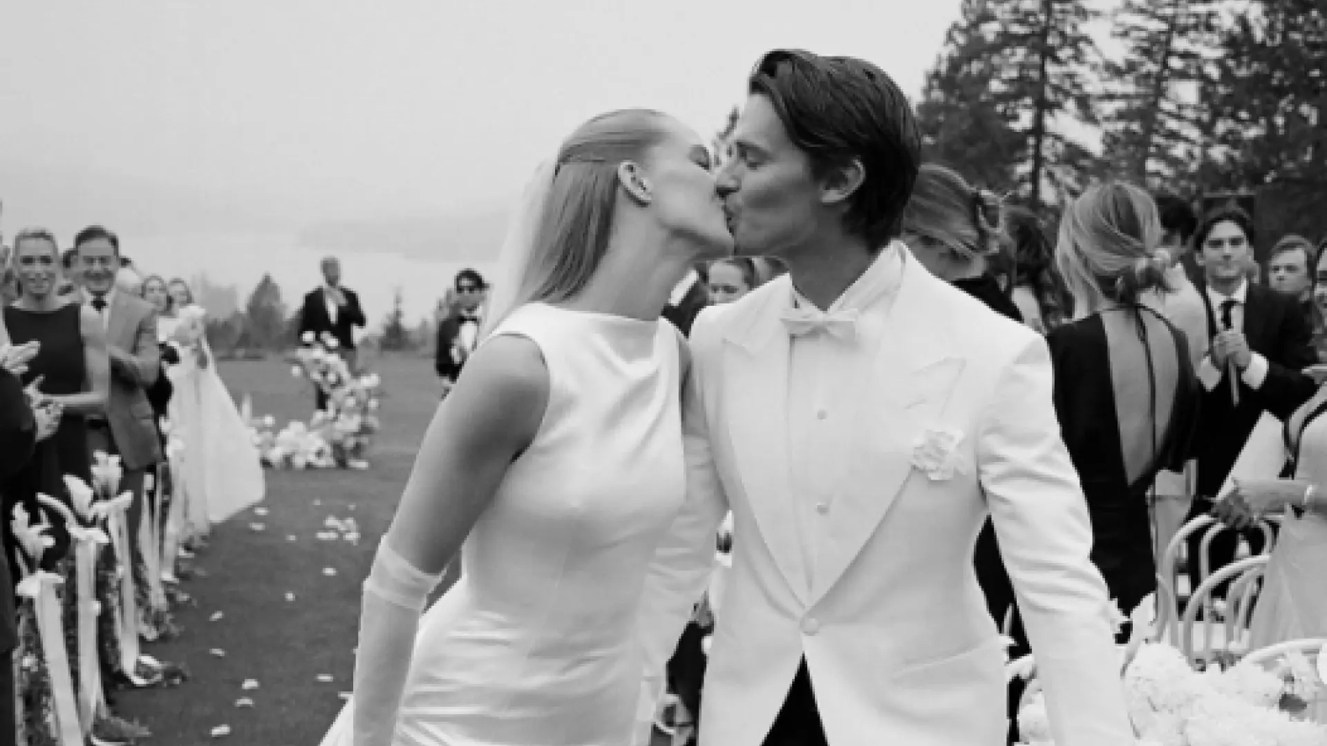 Patrick Schwarzenegger comparte detalles de su boda con la modelo Abby Champion