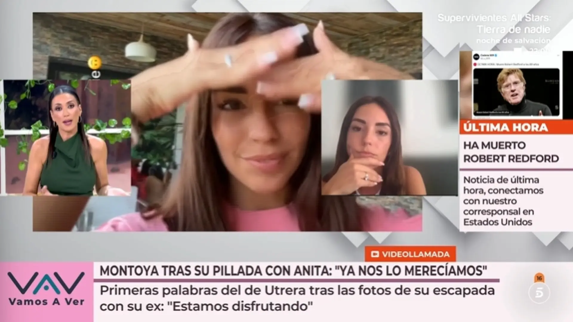 Anita desmiente los rumores de reconciliación con Montoya: "No era una cita romántica"