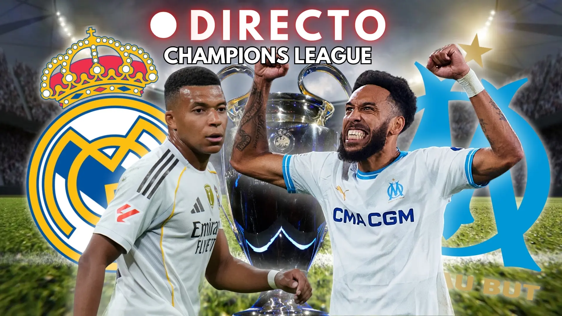 Real Madrid - Olympique de Marsella de Champions League, en directo: goles, resultado y última hora de la jornada 1