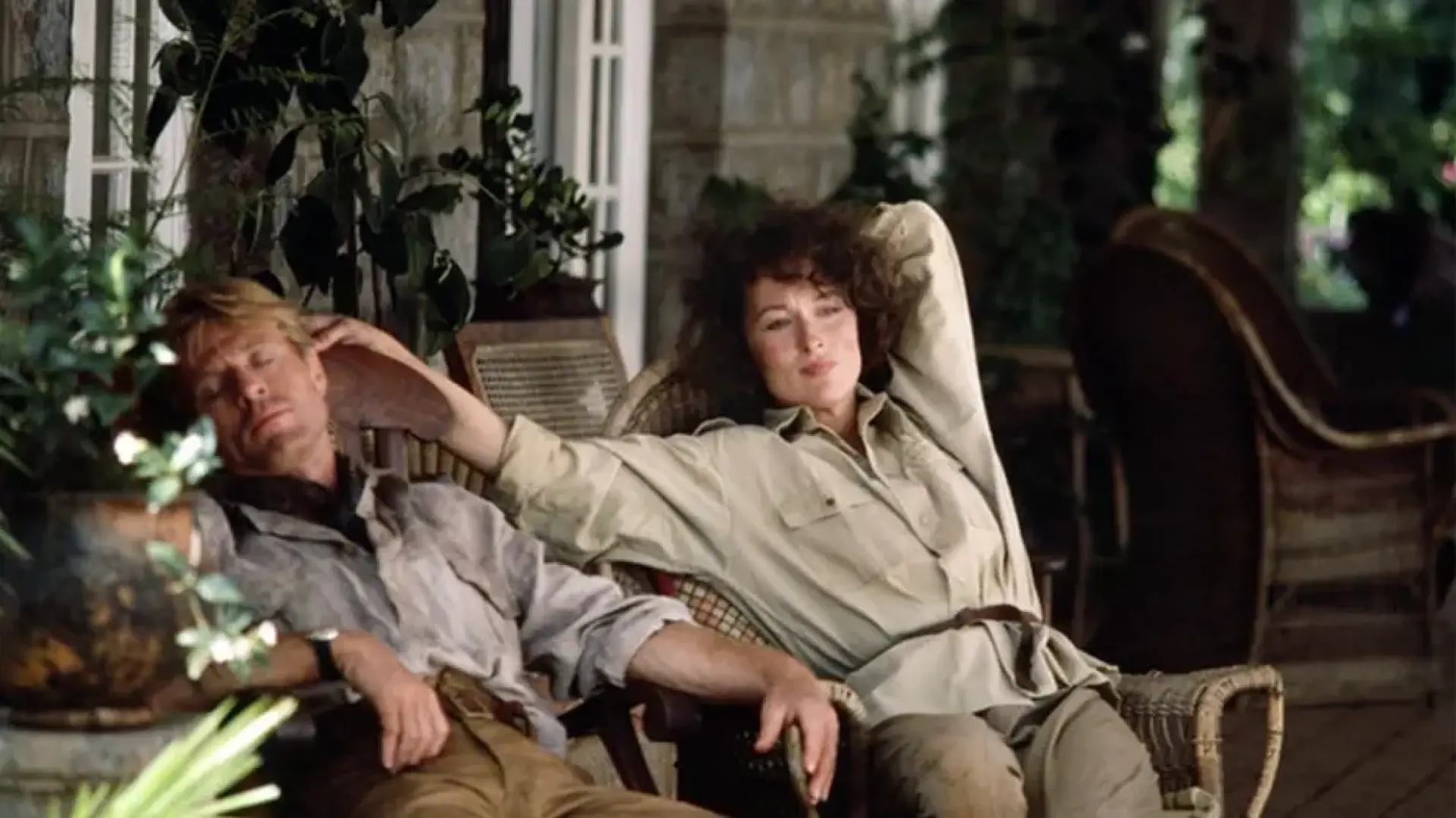 Meryl Streep, sobre su beso inolvidable con Robert Redford: "Cuando llegamos a la toma cinco ya estaba enamorada"