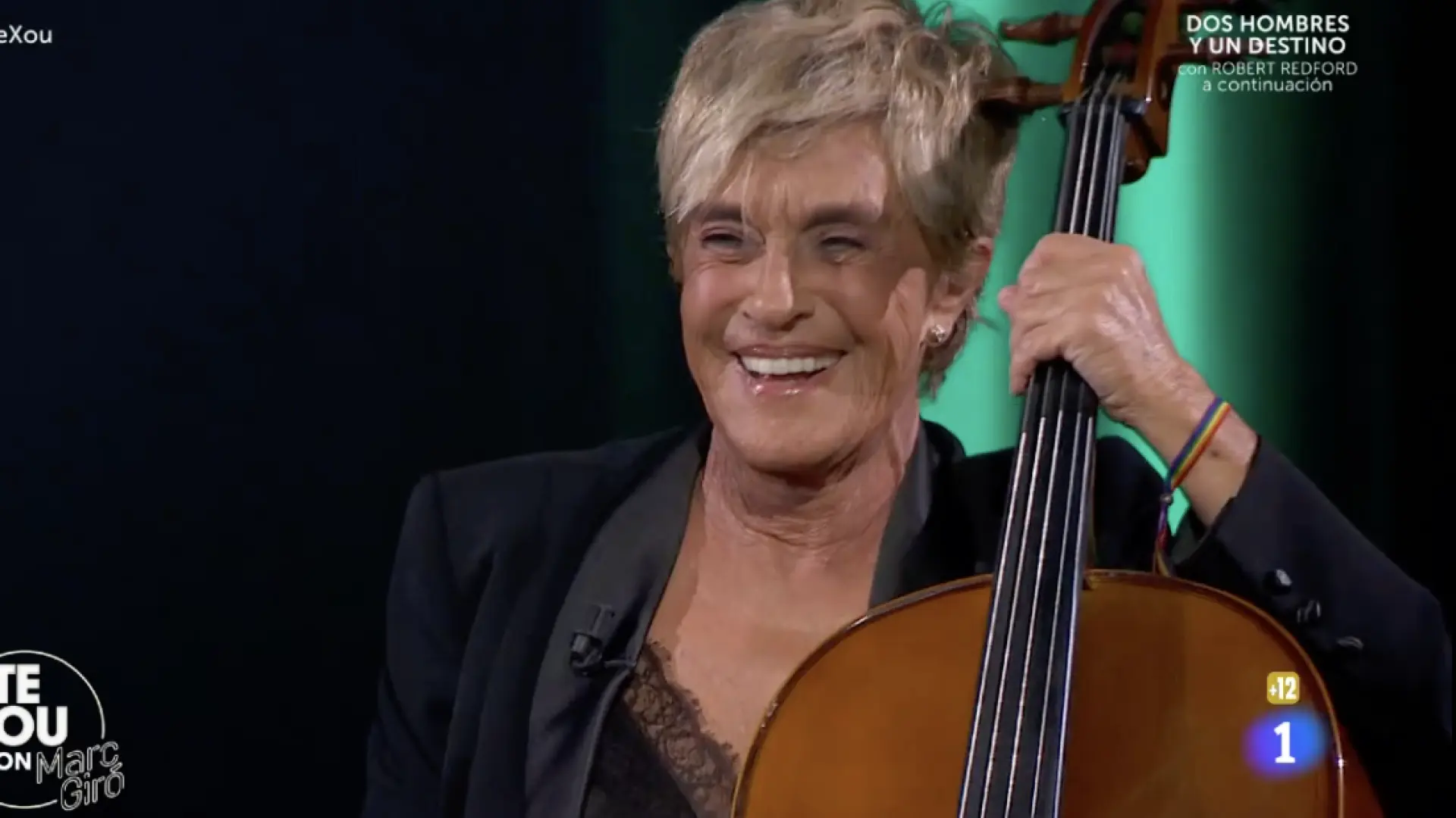 La inesperada aparición en 'Late Xou': "¿Toca Chelo, el cello?"