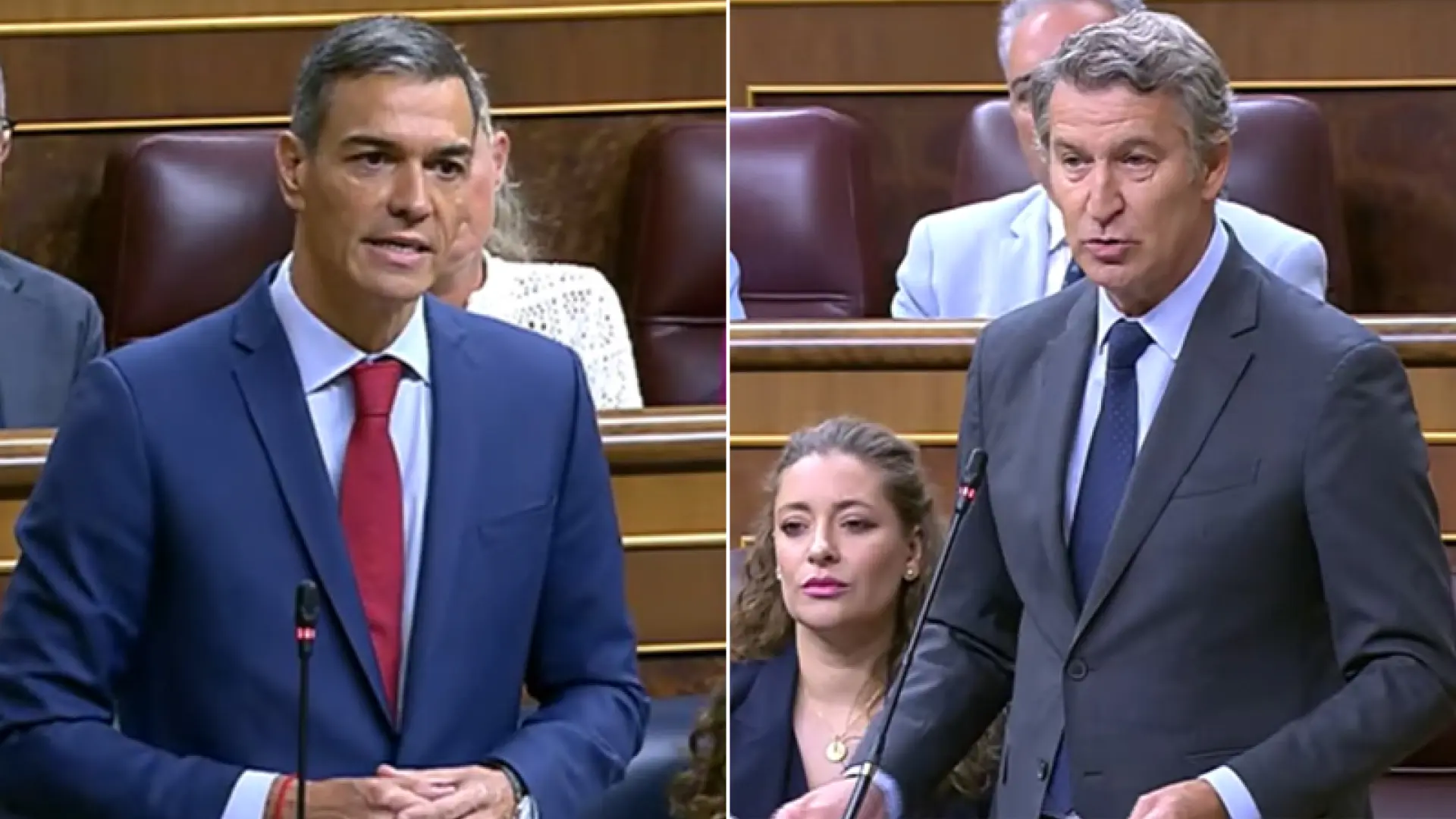Feijóo ve a Sánchez capaz de pactar "hasta con Netanyahu" y este le critica por no hablar de "genocidio" en Gaza