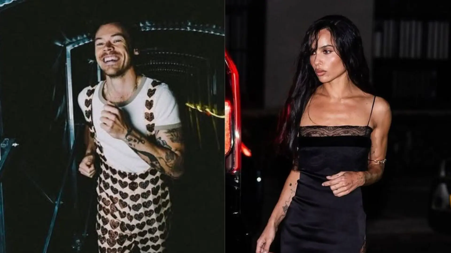 Harry Styles y Zoe Kravitz pillados dando un paseo por Roma en actitud cómplice y gamberra