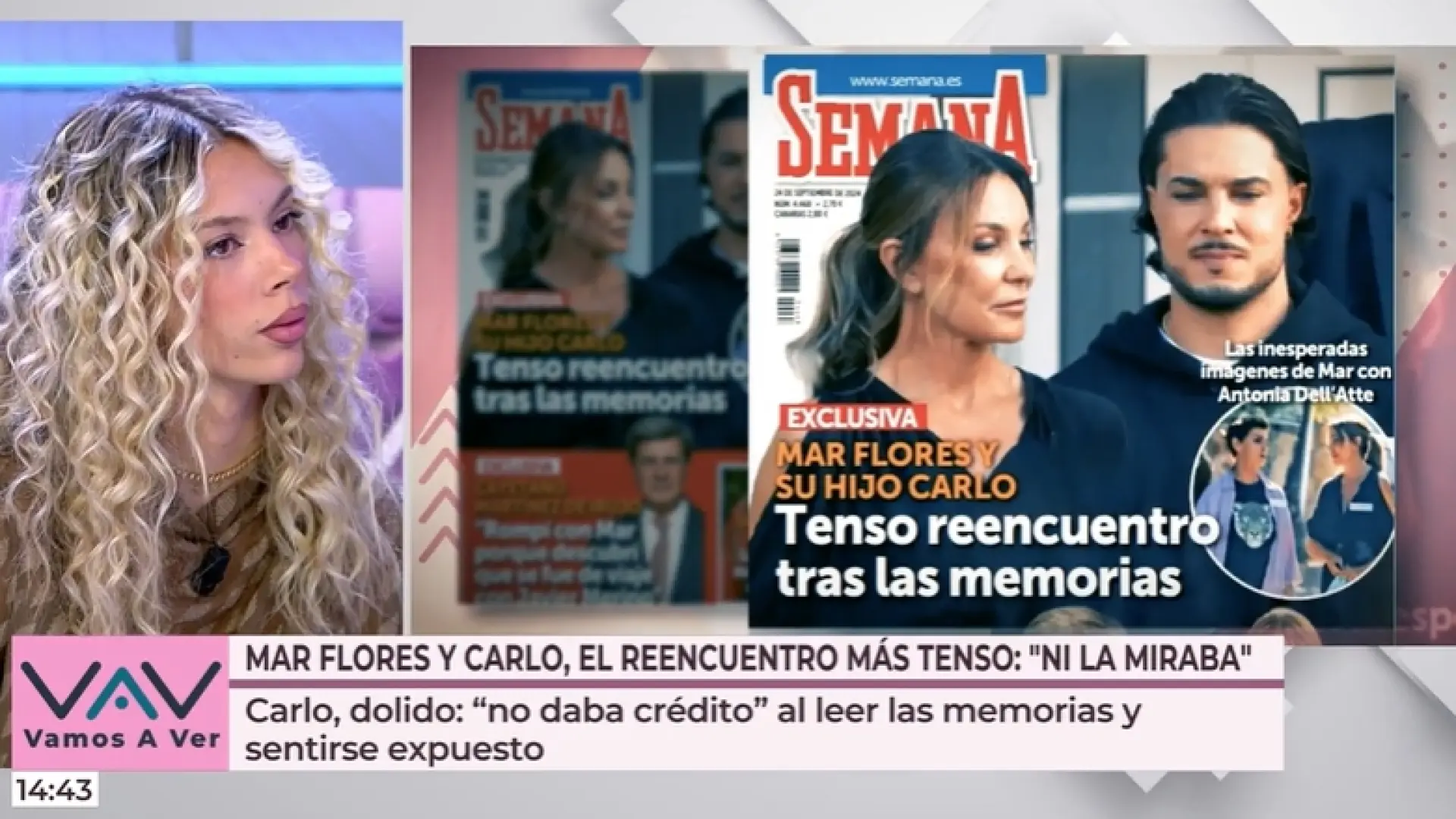 Alejandra Rubio desmiente la mala relación entre Mar Flores y Carlo Costanzia: "No han hablado del libro"